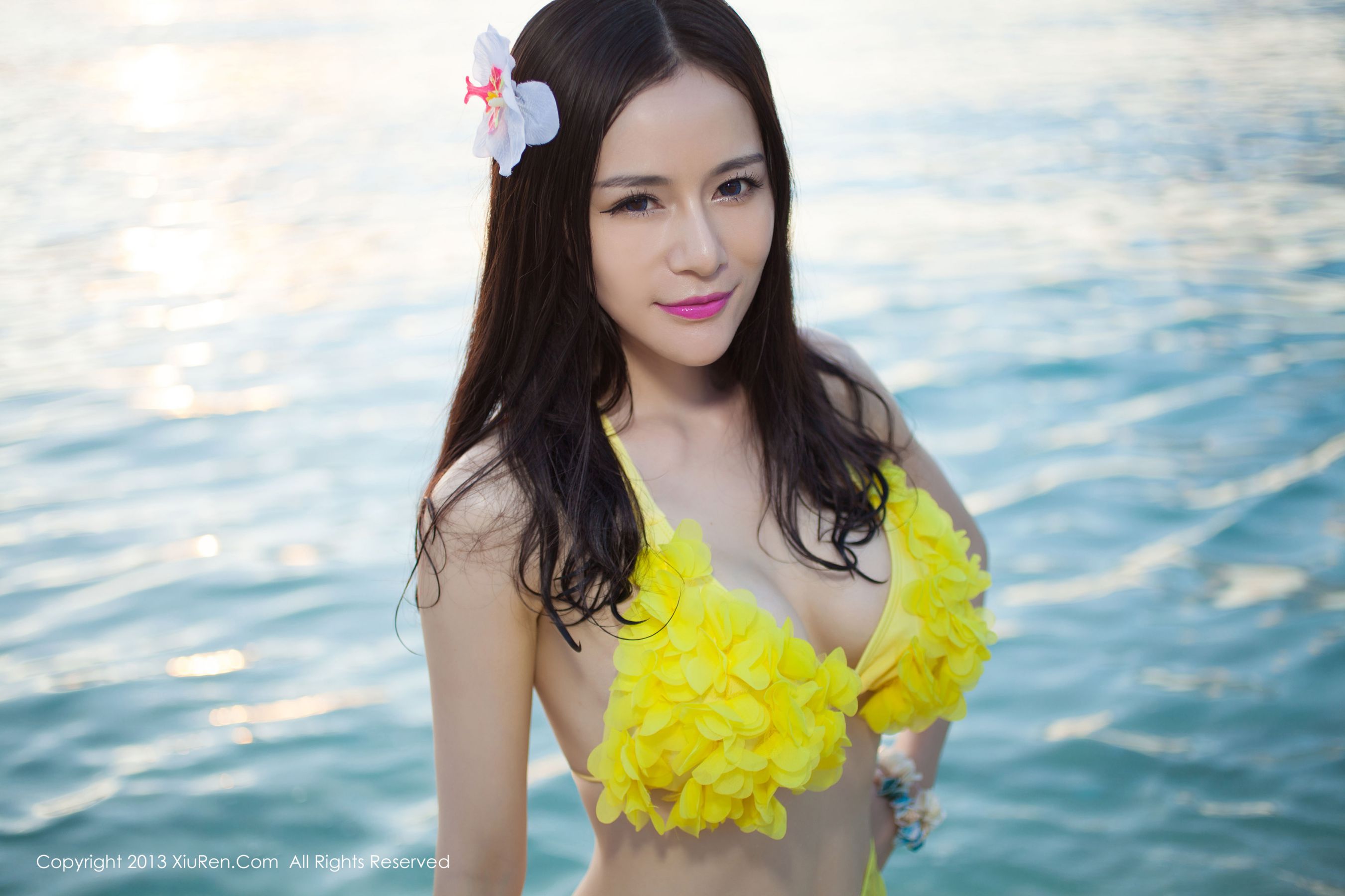 nancy小姿 - 海边唯美比基尼系列  No.069-图35