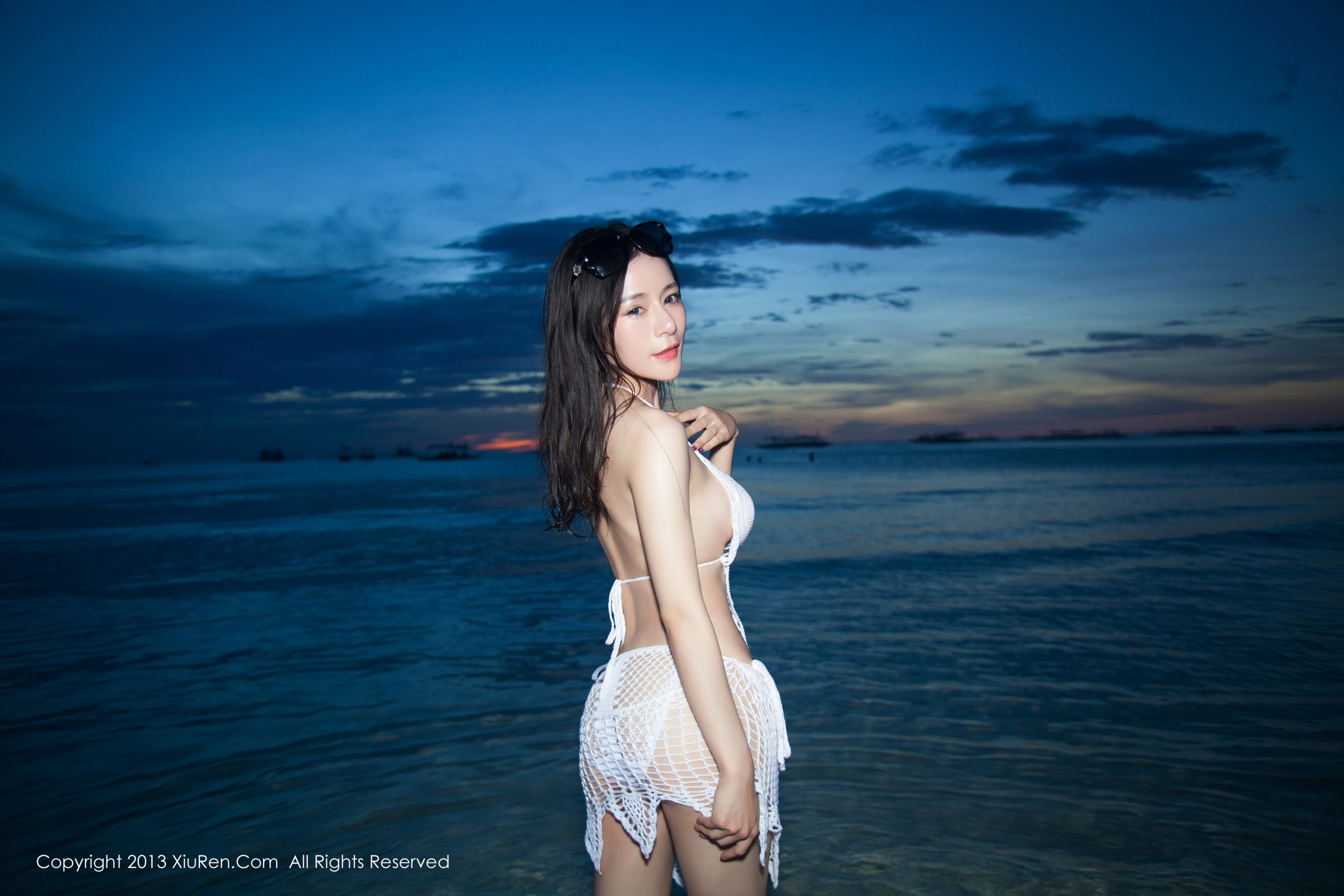 nancy小姿 - 海边唯美比基尼系列  No.069-图40