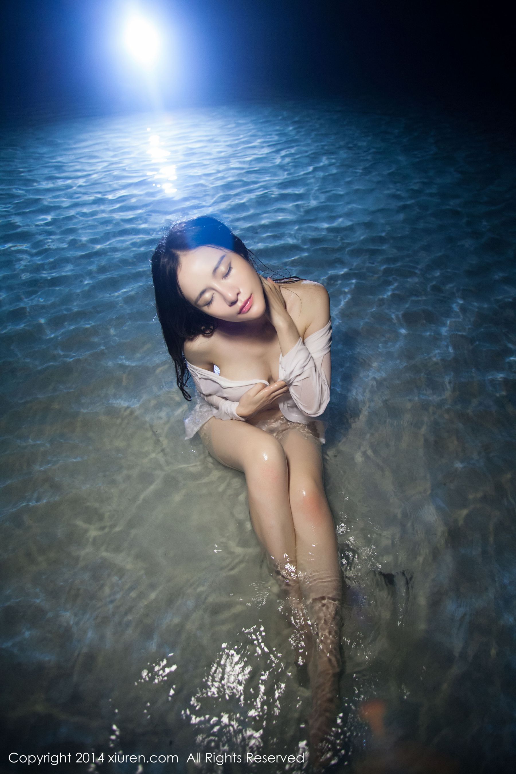 nancy小姿《小清新泳装+沙滩湿身》  No.088-图50
