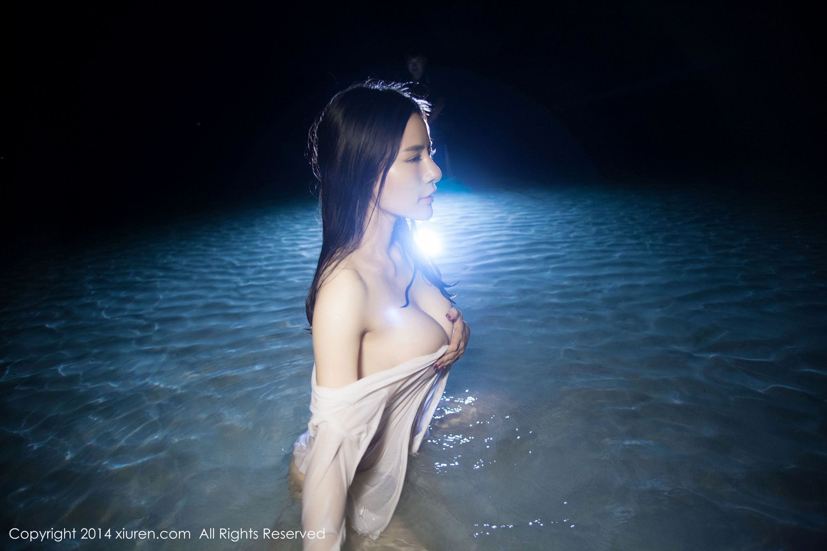 nancy小姿《小清新泳装+沙滩湿身》  No.088-图51