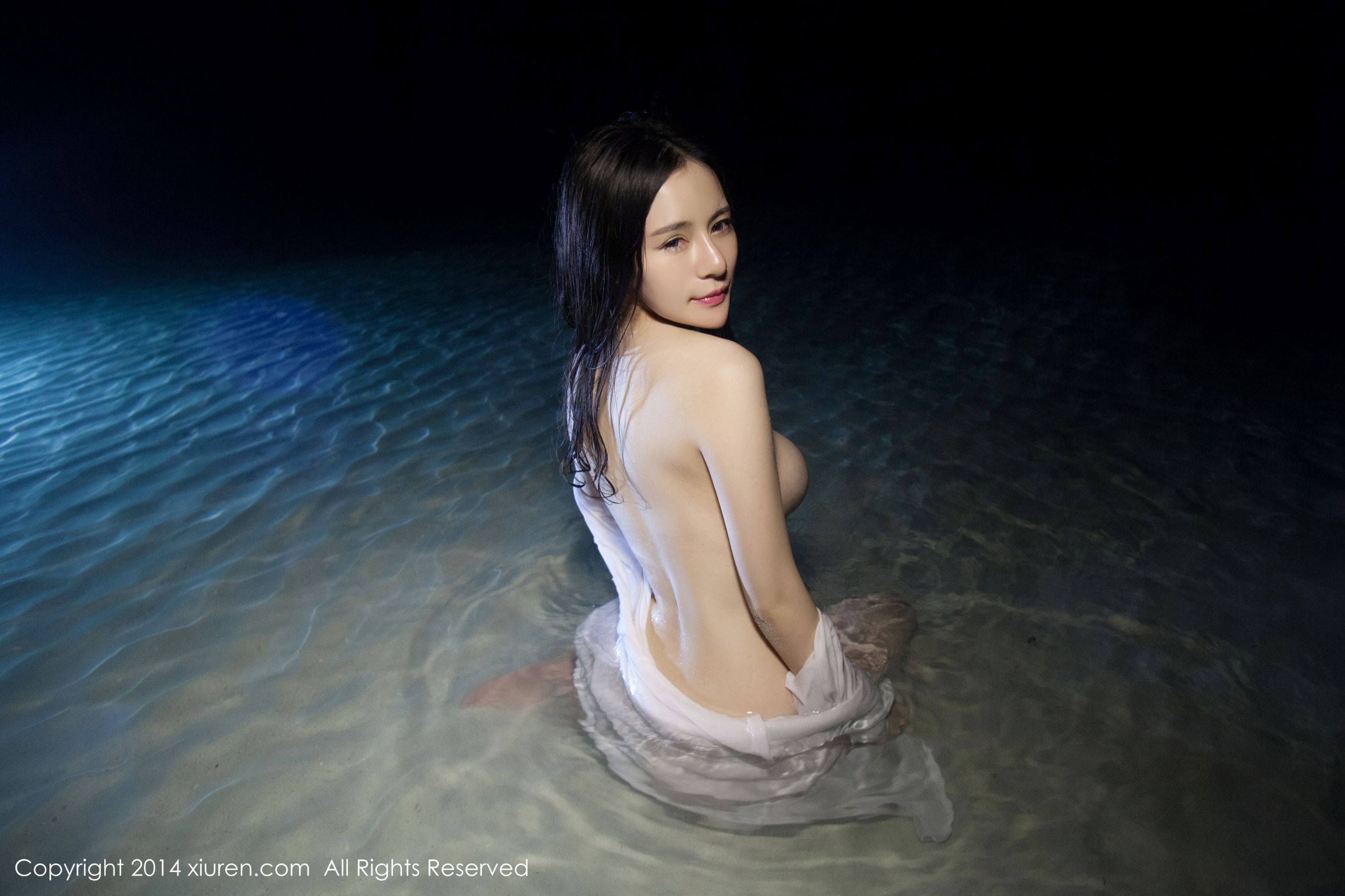 nancy小姿《小清新泳装+沙滩湿身》  No.088-图61
