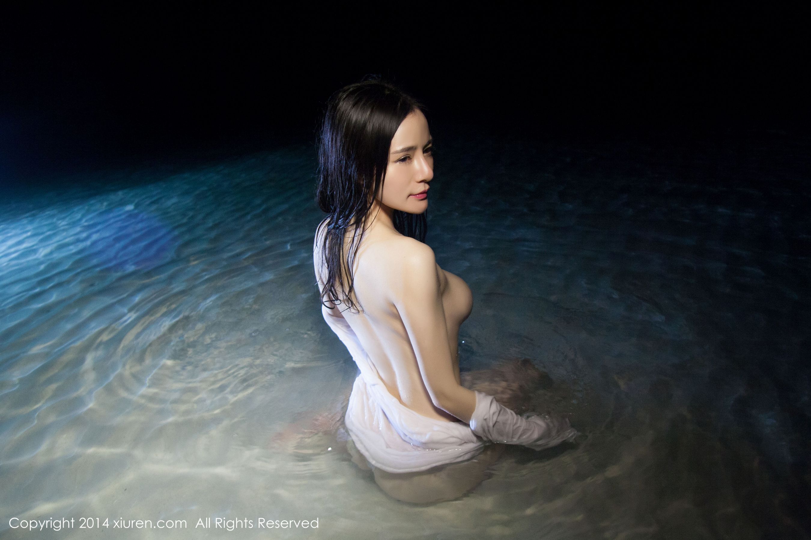 nancy小姿《小清新泳装+沙滩湿身》  No.088-图62