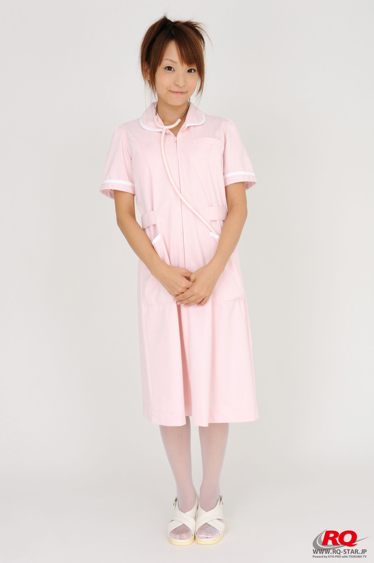 NO.00083 青木未央 Nurse Costume 护士服系列-图15