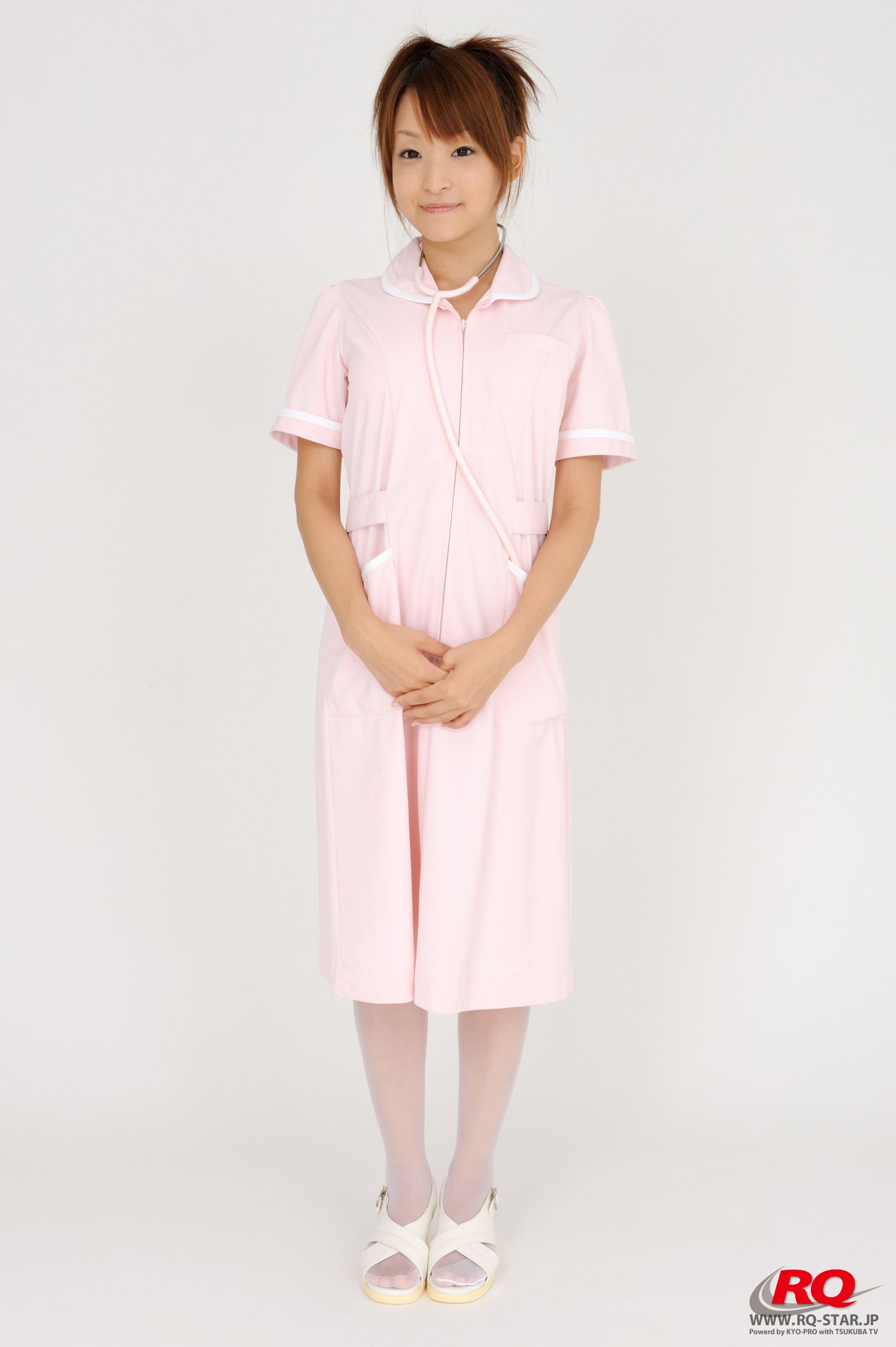 NO.00083 青木未央 Nurse Costume 护士服系列-图16