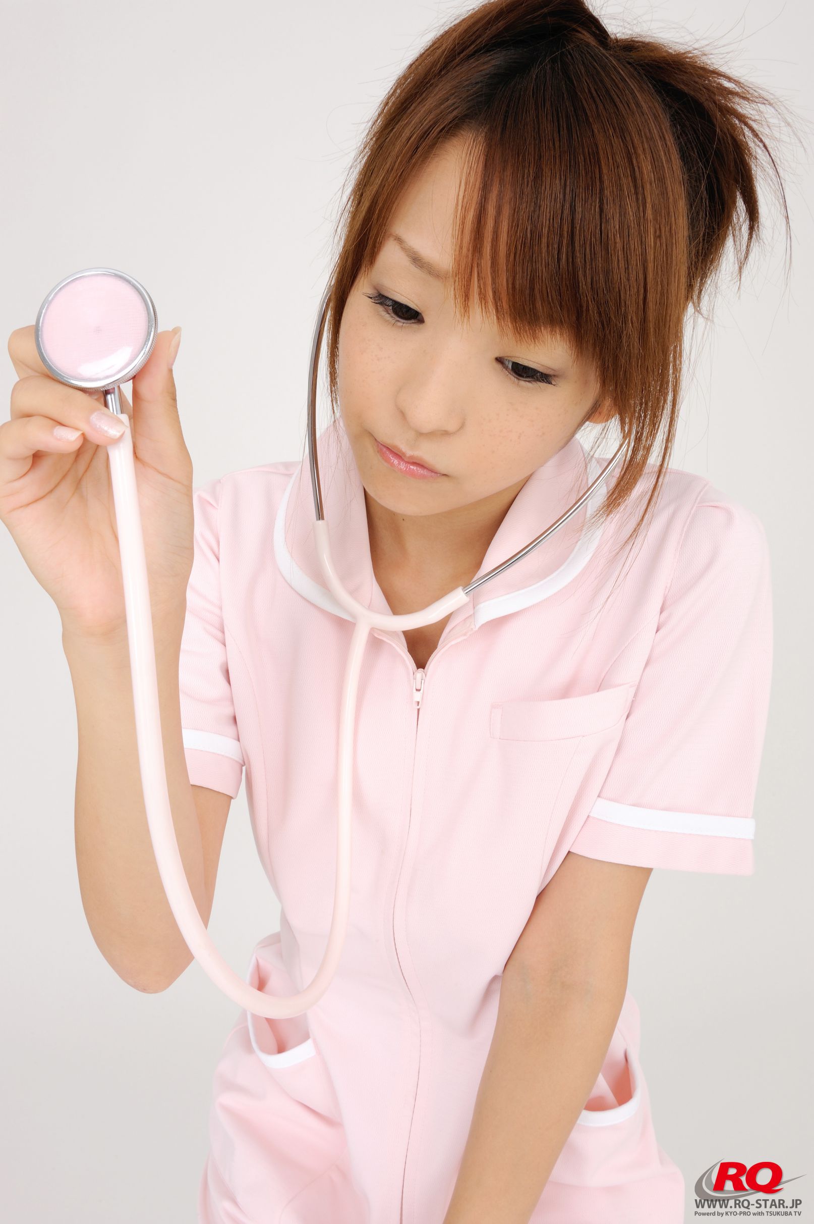 NO.00083 青木未央 Nurse Costume 护士服系列-图34