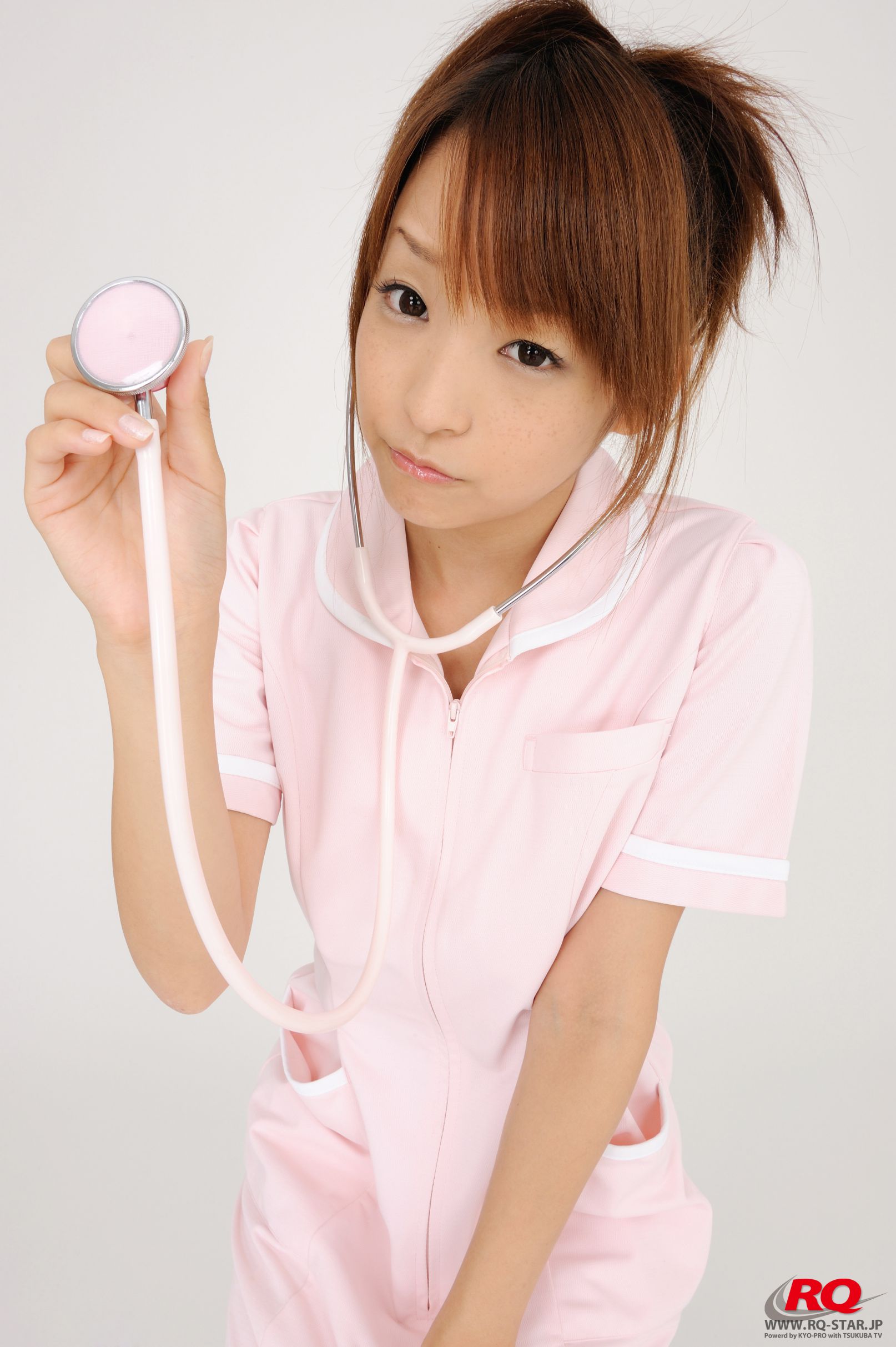 NO.00083 青木未央 Nurse Costume 护士服系列-图35