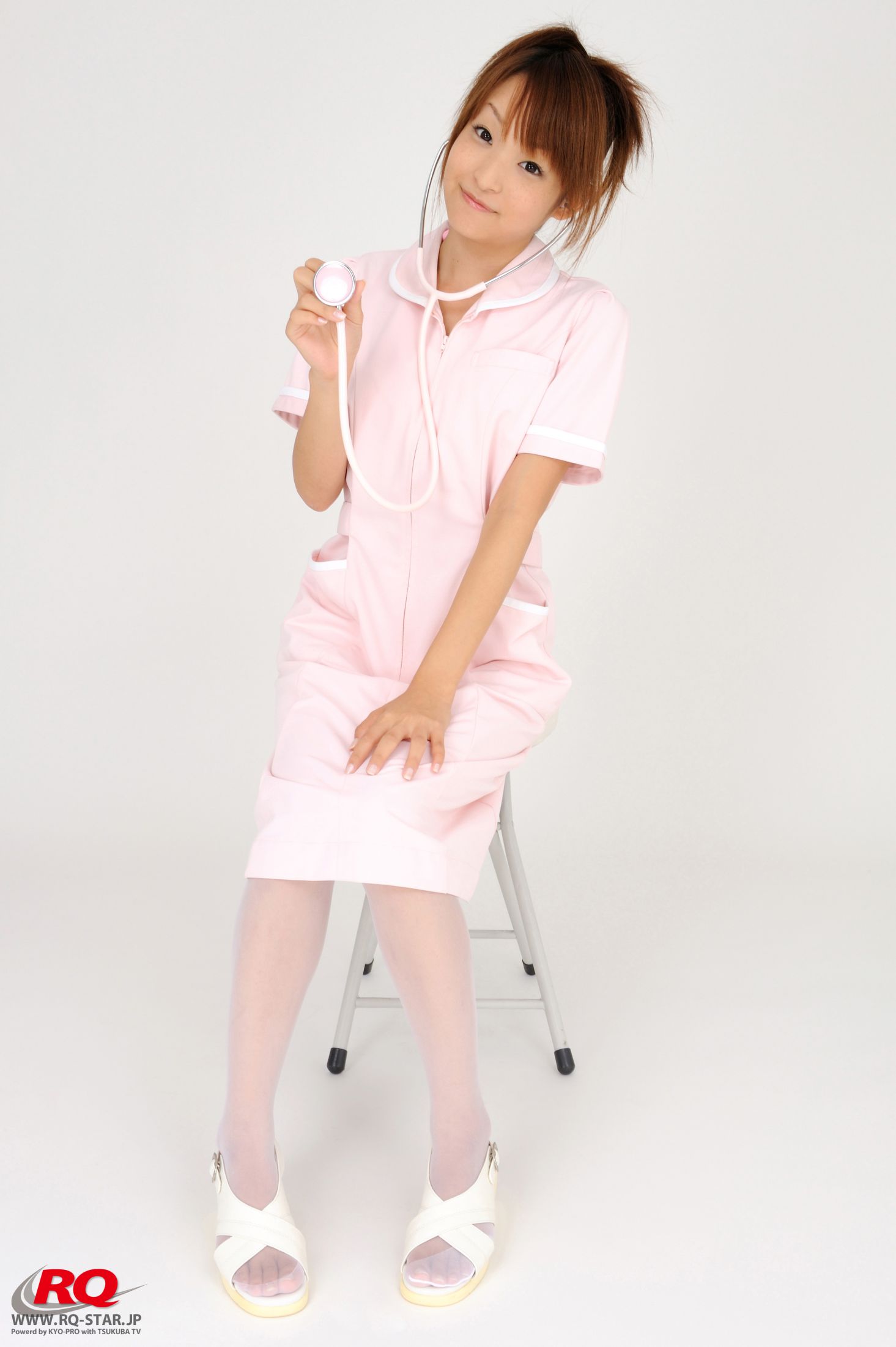NO.00083 青木未央 Nurse Costume 护士服系列-图42