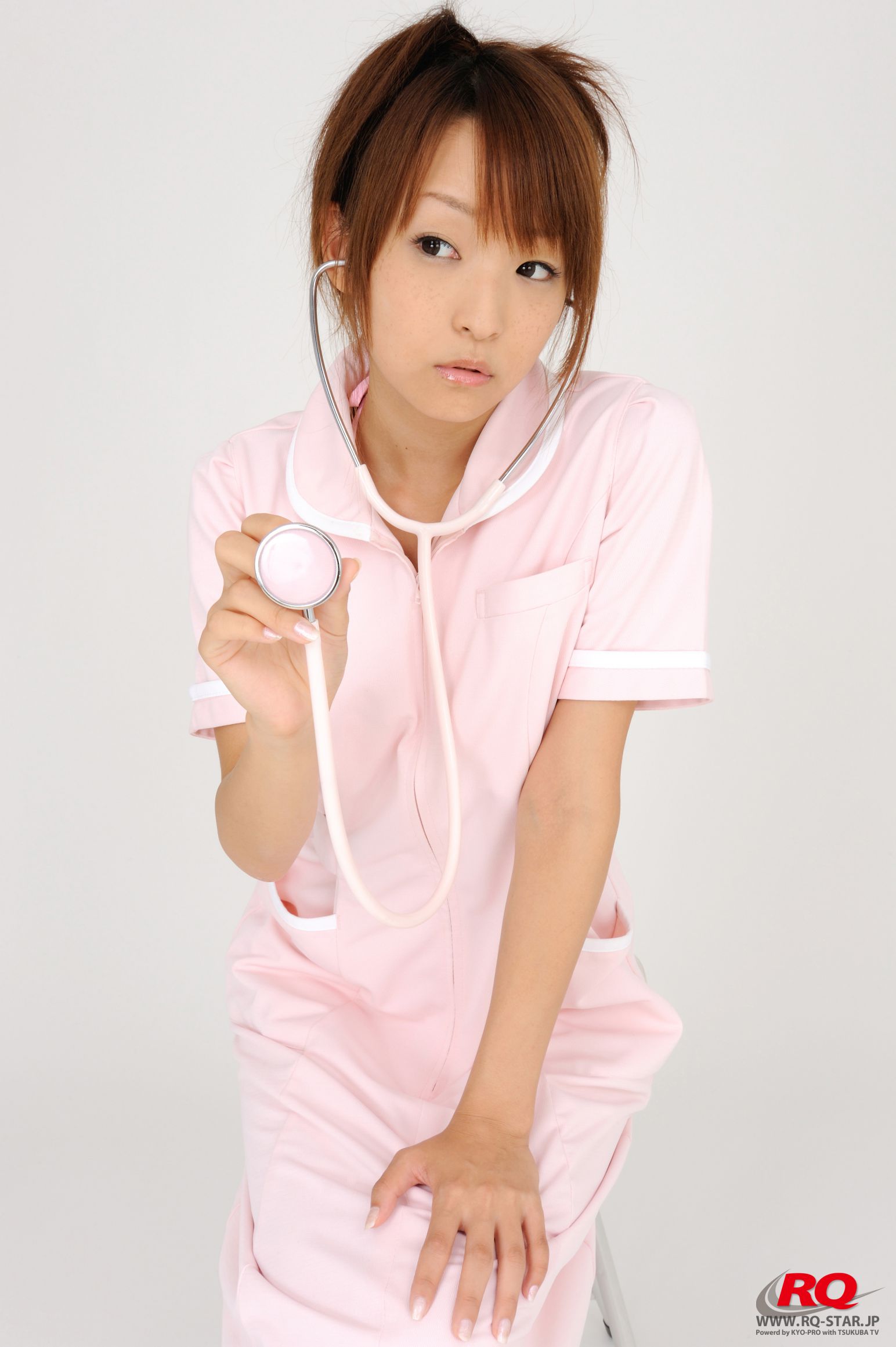 NO.00083 青木未央 Nurse Costume 护士服系列-图46
