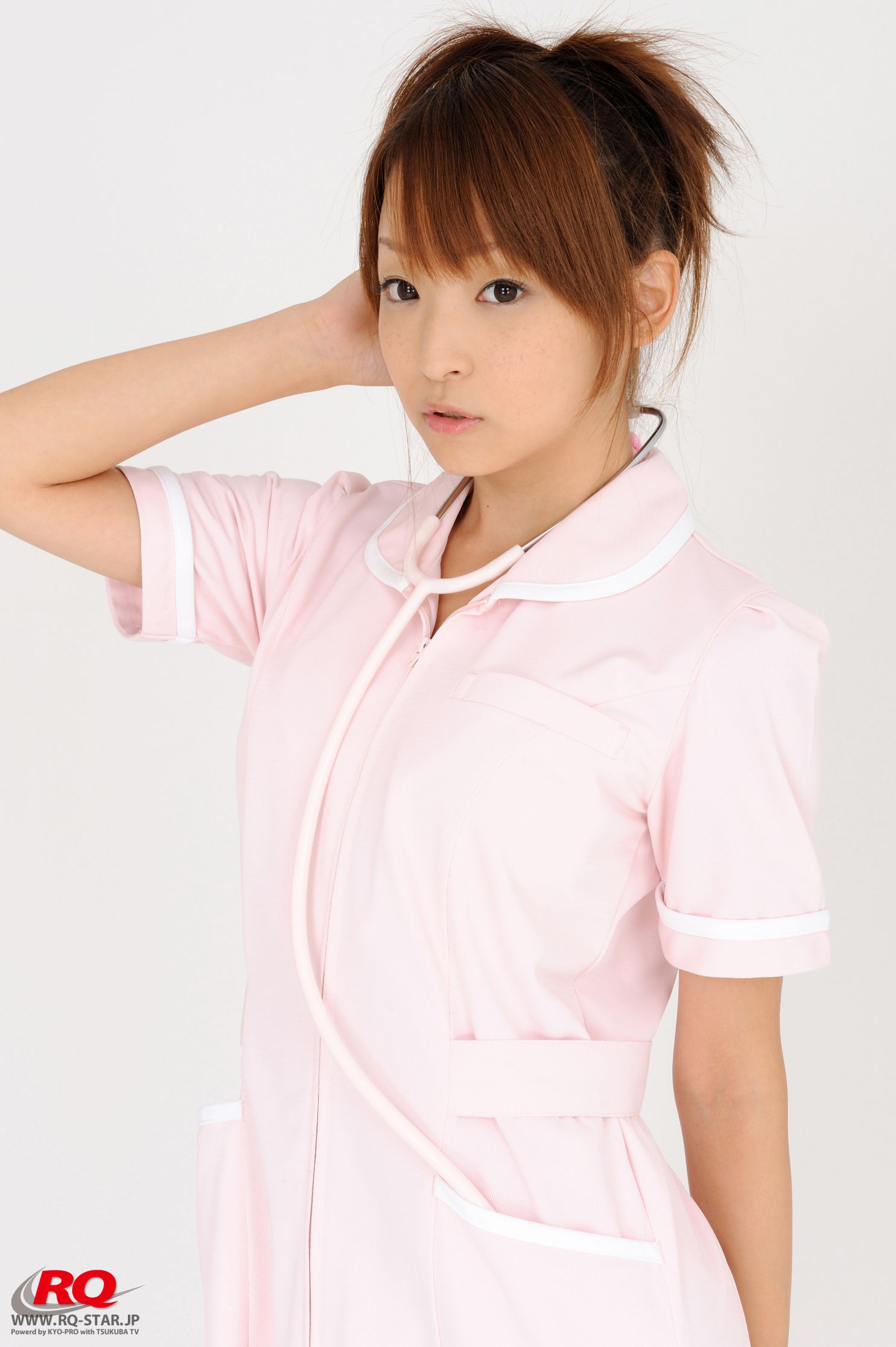 NO.00083 青木未央 Nurse Costume 护士服系列-图7