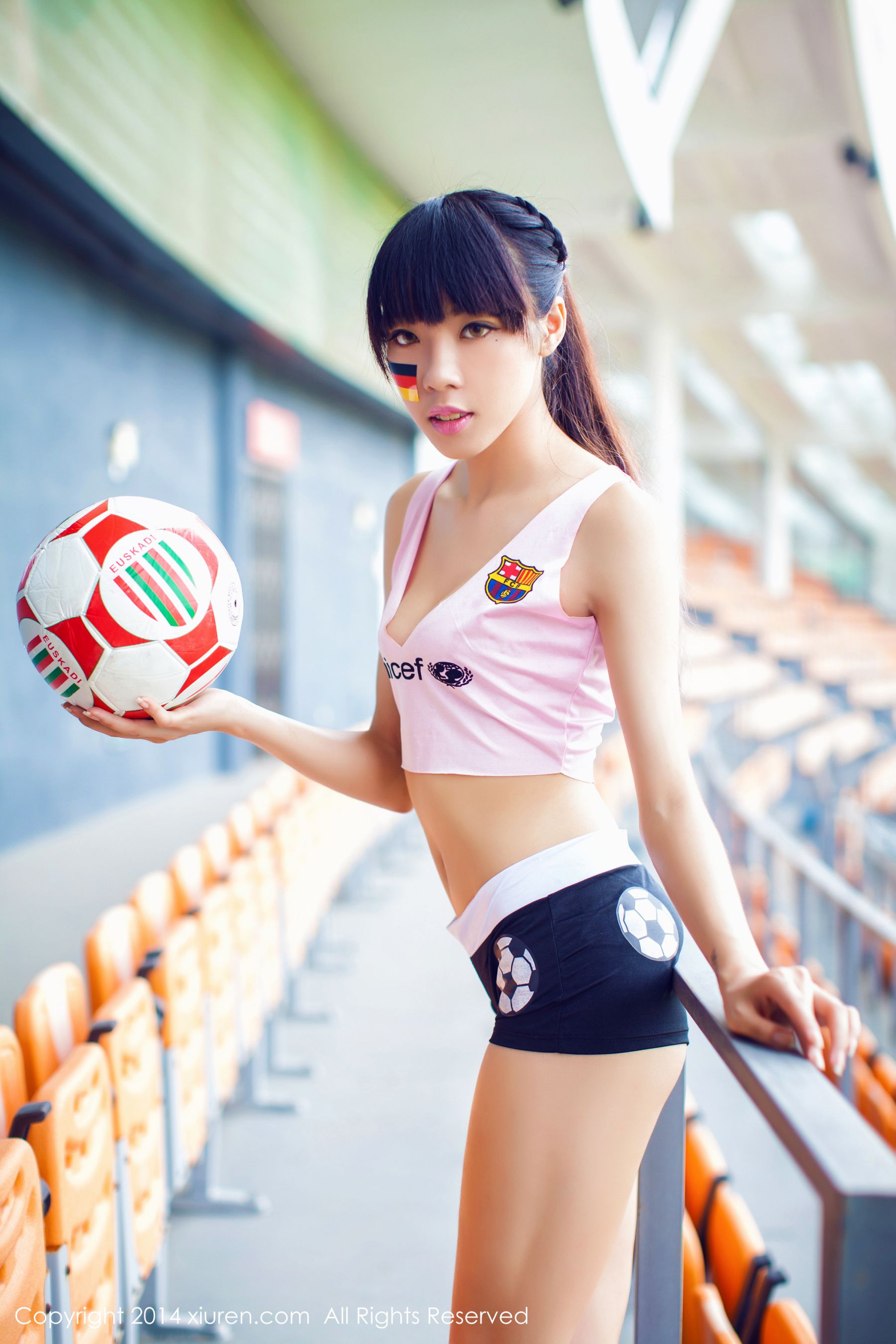 2014巴西世界杯足球宝贝合集  No.159-图27