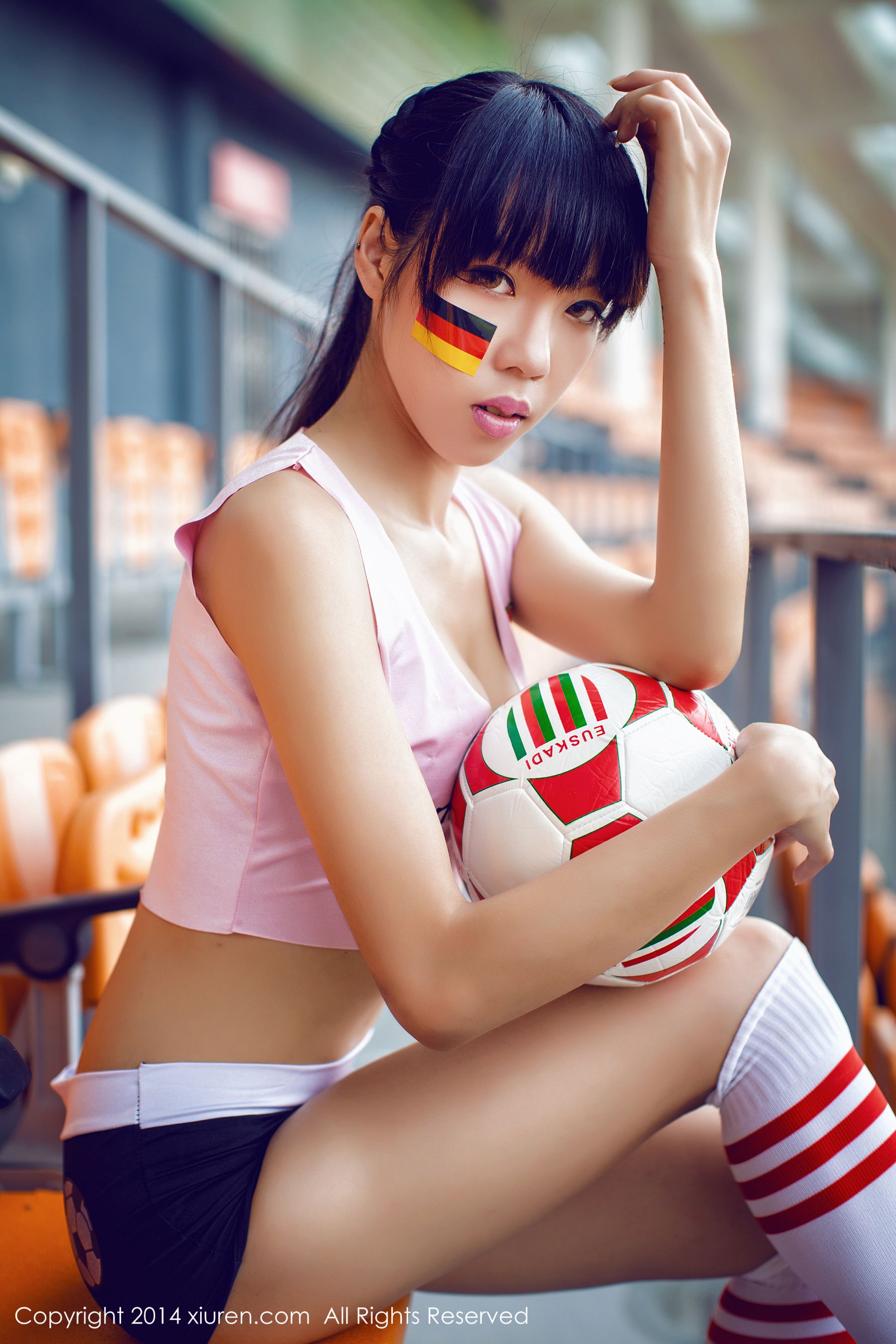 2014巴西世界杯足球宝贝合集  No.159-图30