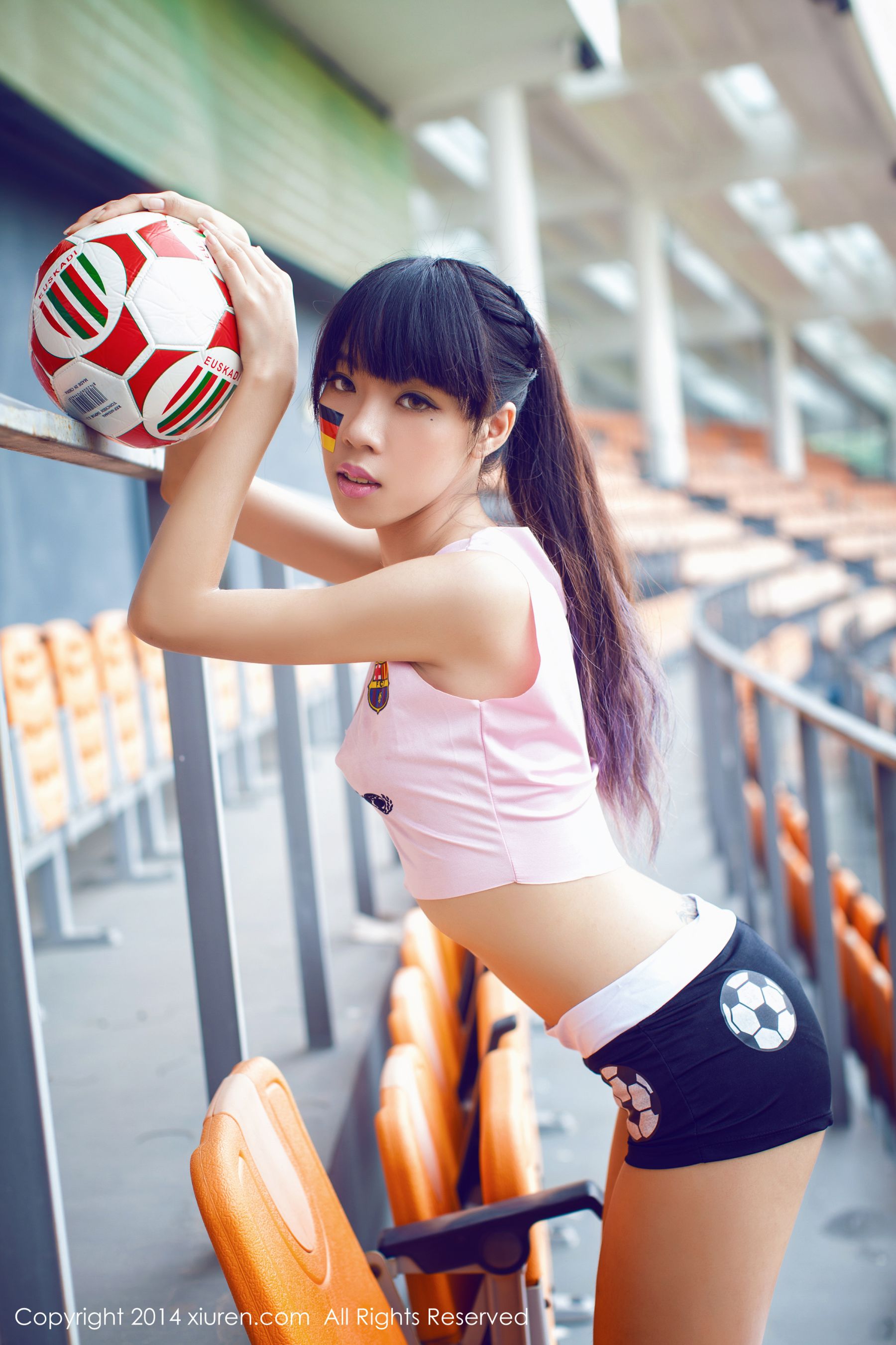 2014巴西世界杯足球宝贝合集  No.159-图35