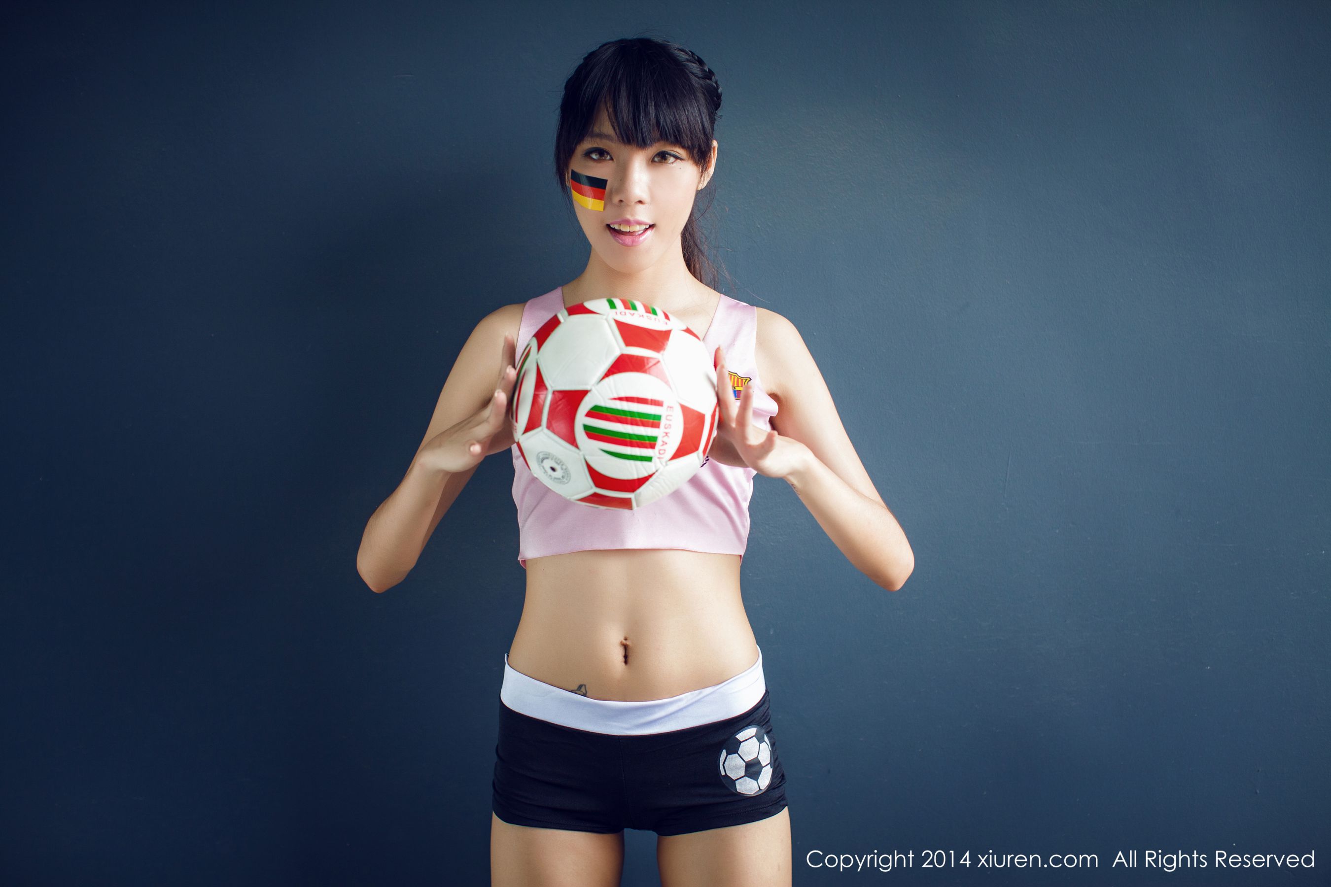 2014巴西世界杯足球宝贝合集  No.159-图43