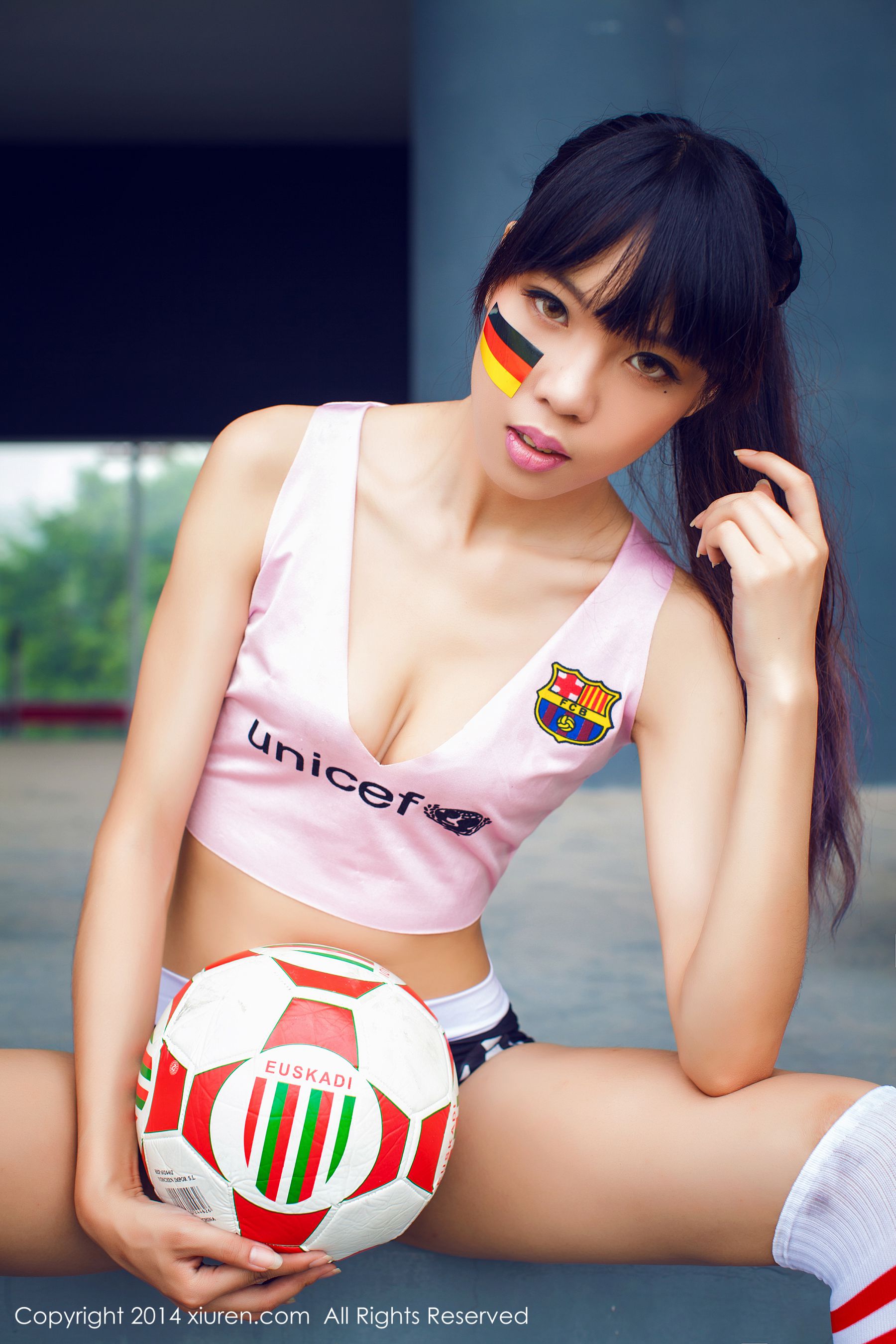 2014巴西世界杯足球宝贝合集  No.159-图45