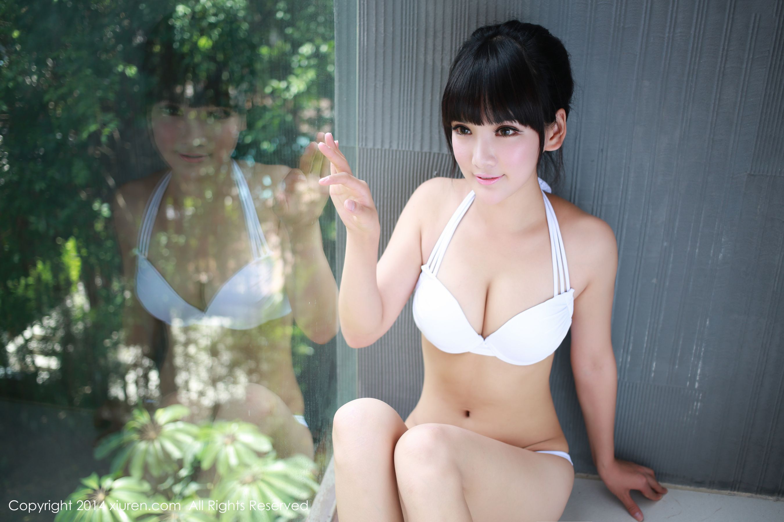 妮儿Bluelabel《泰国旅拍》内衣+比基尼系列  No.186-图31