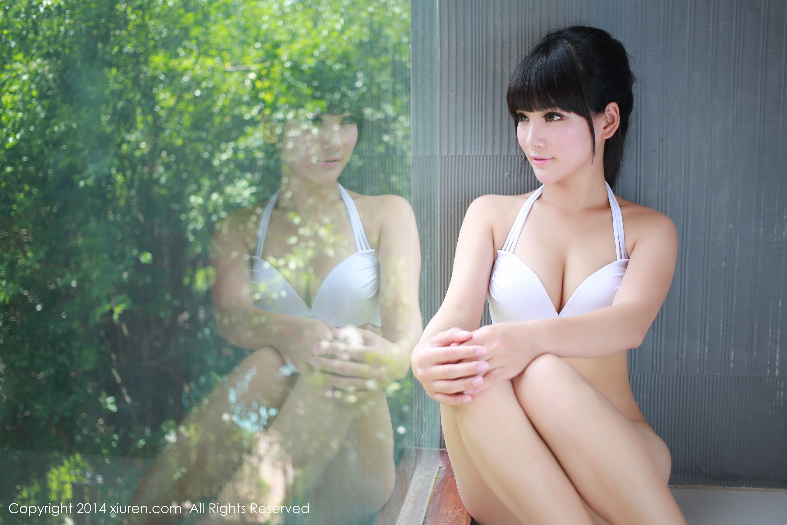 妮儿Bluelabel《泰国旅拍》内衣+比基尼系列  No.186-图34