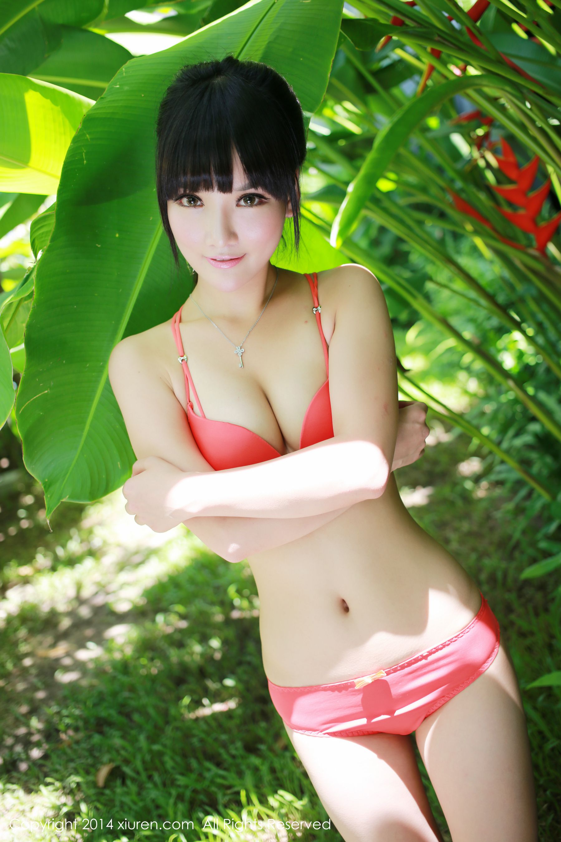 妮儿Bluelabel《泰国旅拍》内衣+比基尼系列  No.186-图49