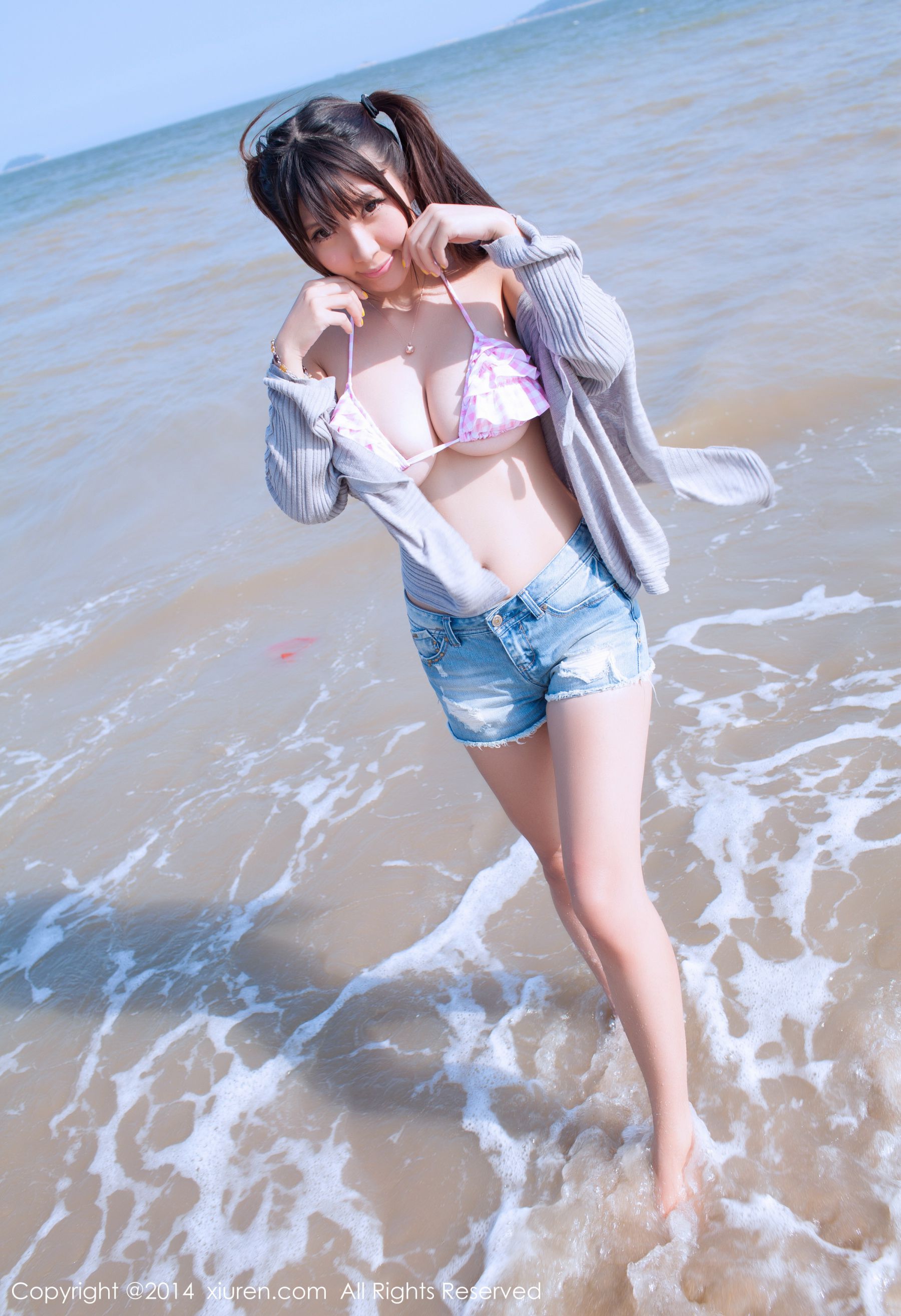 李镇姬/晓茜sunny《爆乳内衣+海边系列》  No.227-图39