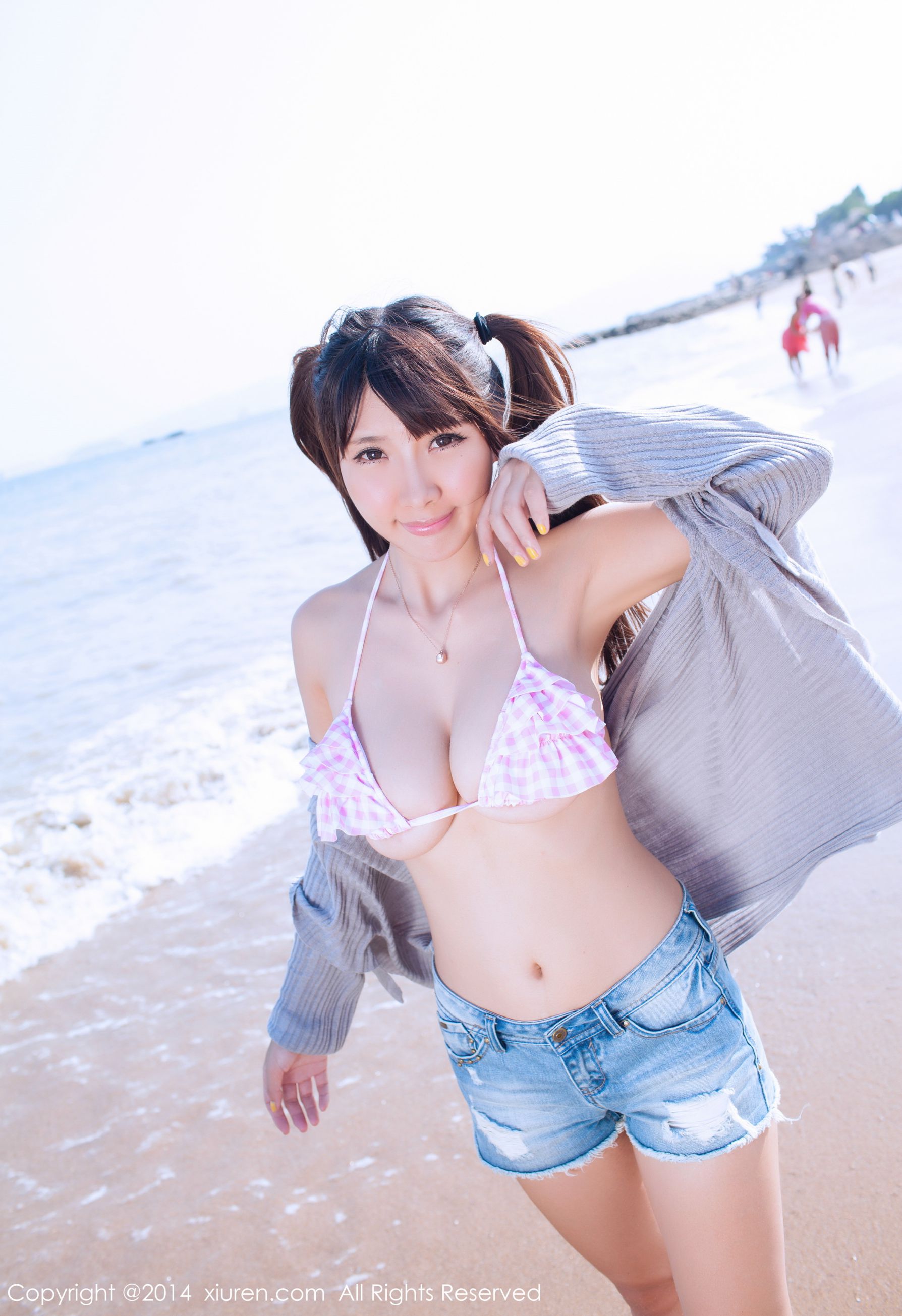 李镇姬/晓茜sunny《爆乳内衣+海边系列》  No.227-图40