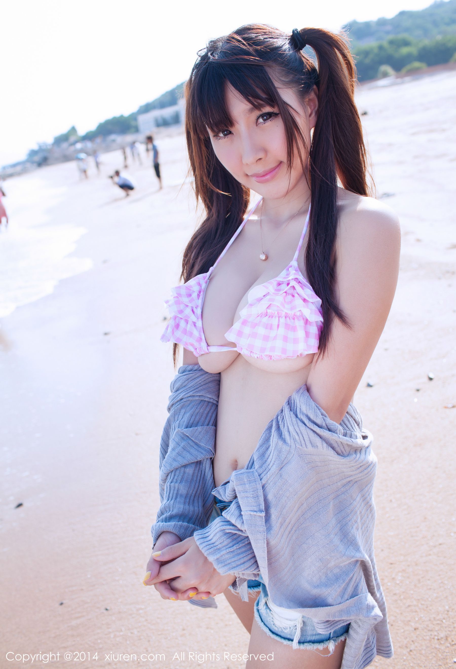 李镇姬/晓茜sunny《爆乳内衣+海边系列》  No.227-图44