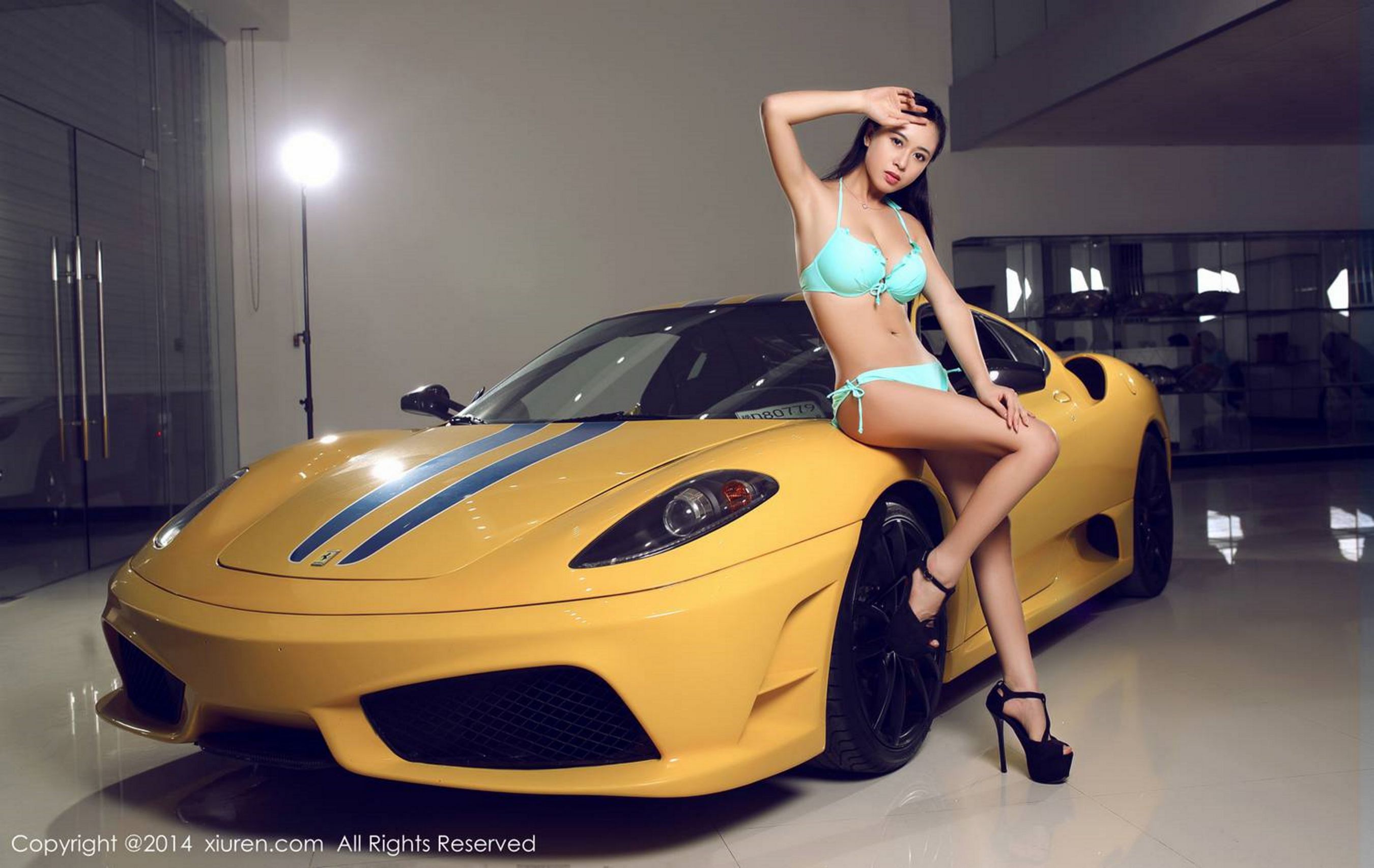 黄可christine《私房内衣+香车系列》  No.252-图31