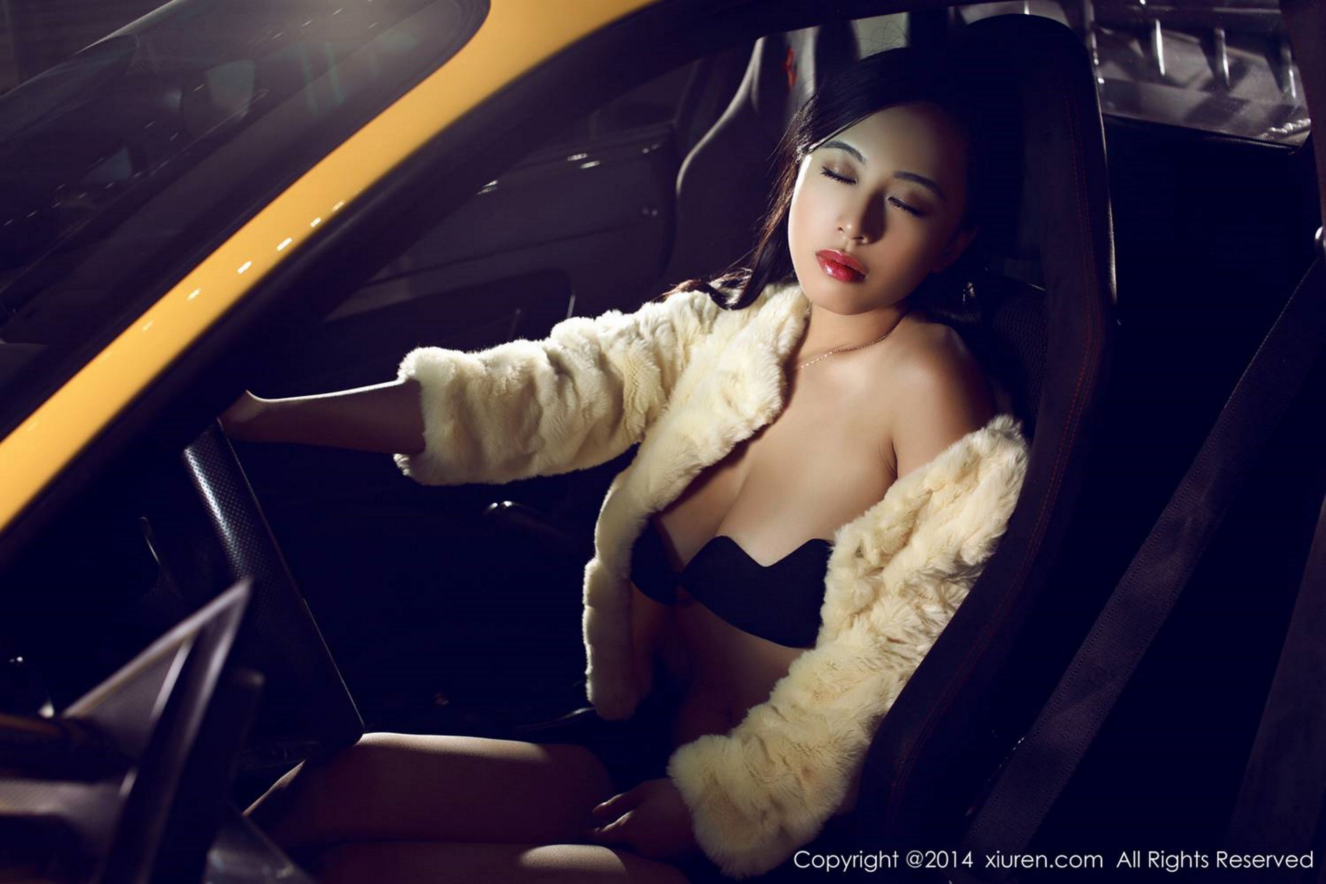黄可christine《私房内衣+香车系列》  No.252-图45