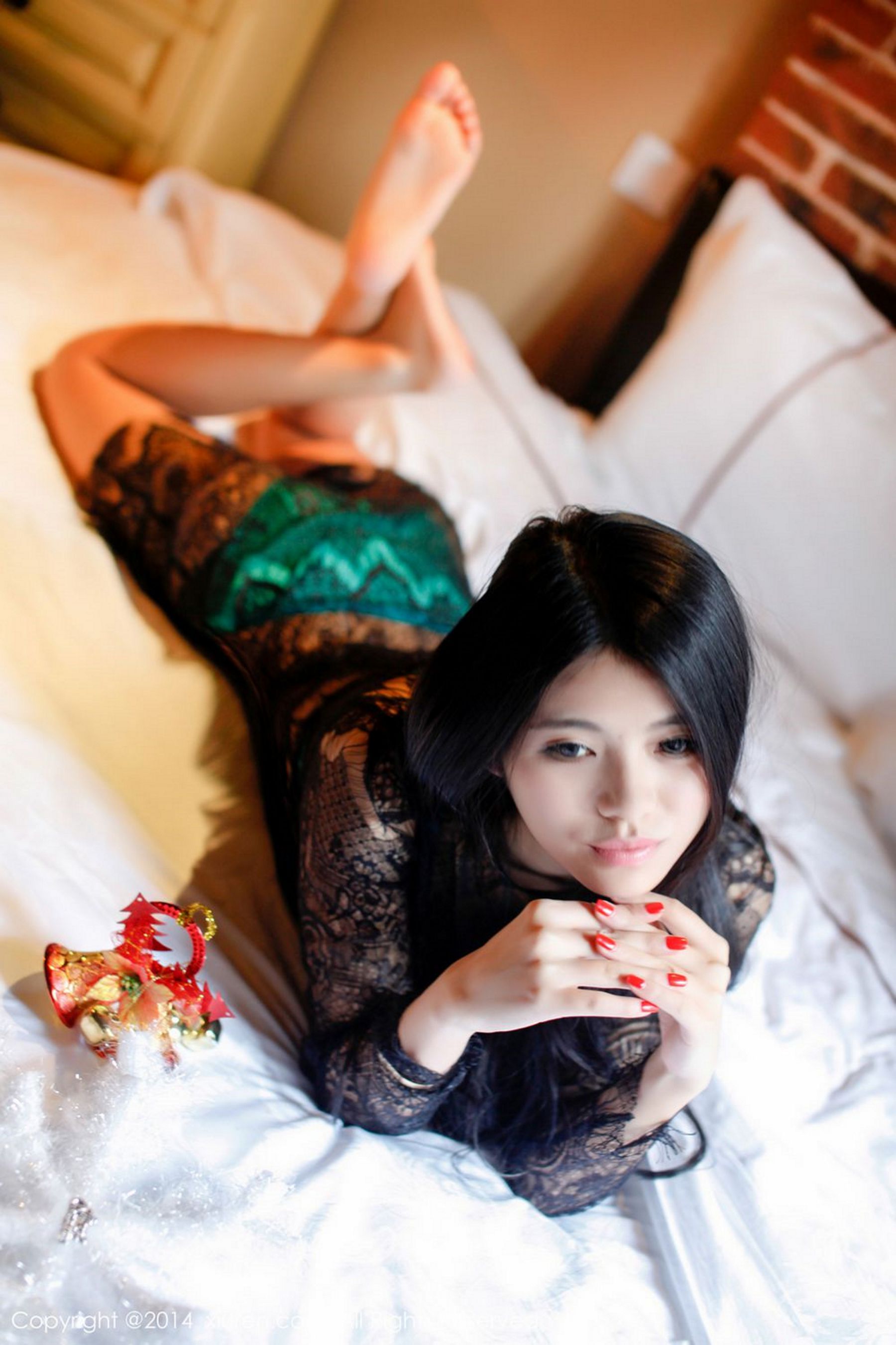 欧阳妮娜娜《透视蕾丝系列》  No.265-图25