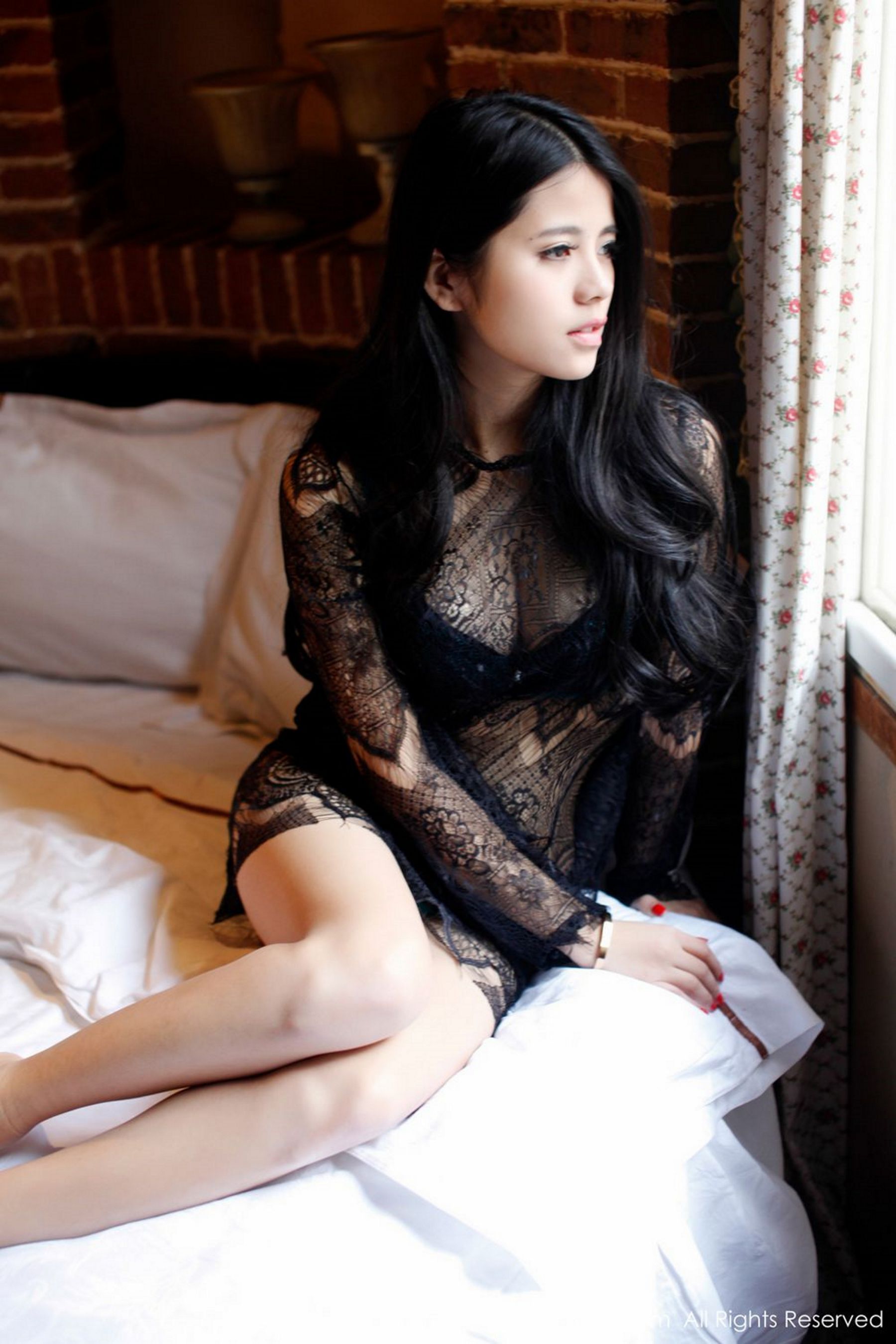 欧阳妮娜娜《透视蕾丝系列》  No.265-图48