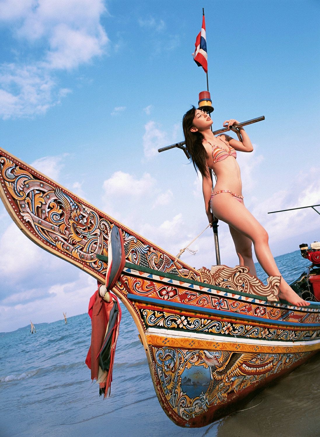 秋山莉奈《热帯、美少女、ハプニング!!!》  Vol.215-图4