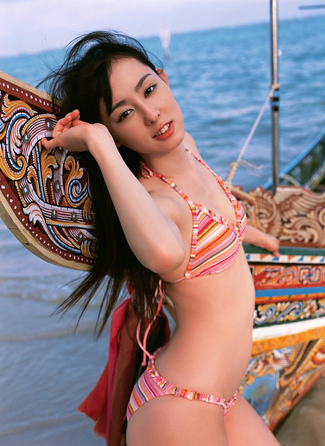 秋山莉奈《热帯、美少女、ハプニング!!!》  Vol.215-图5