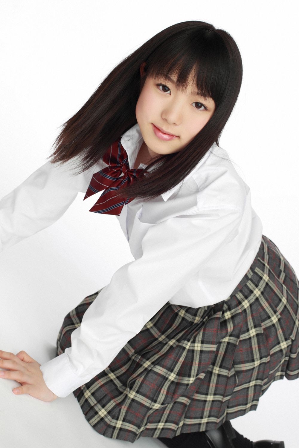 山下菜菜子/新実菜々子《桃色ピュア少女エントリー!!》  Vol.351-图17