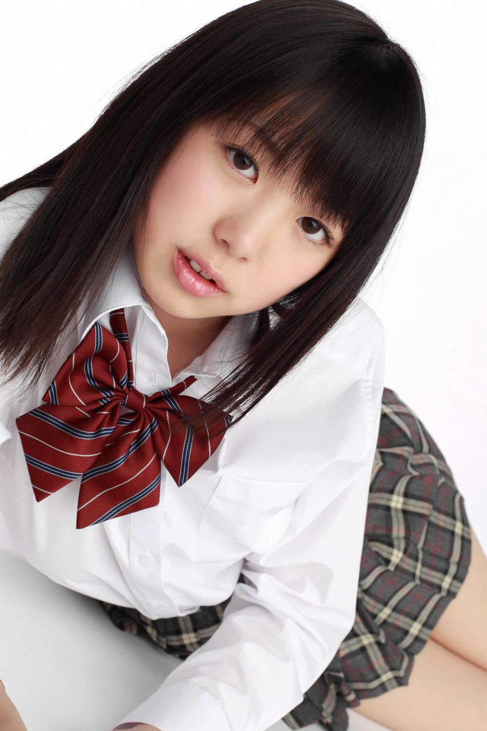 山下菜菜子/新実菜々子《桃色ピュア少女エントリー!!》  Vol.351-图19