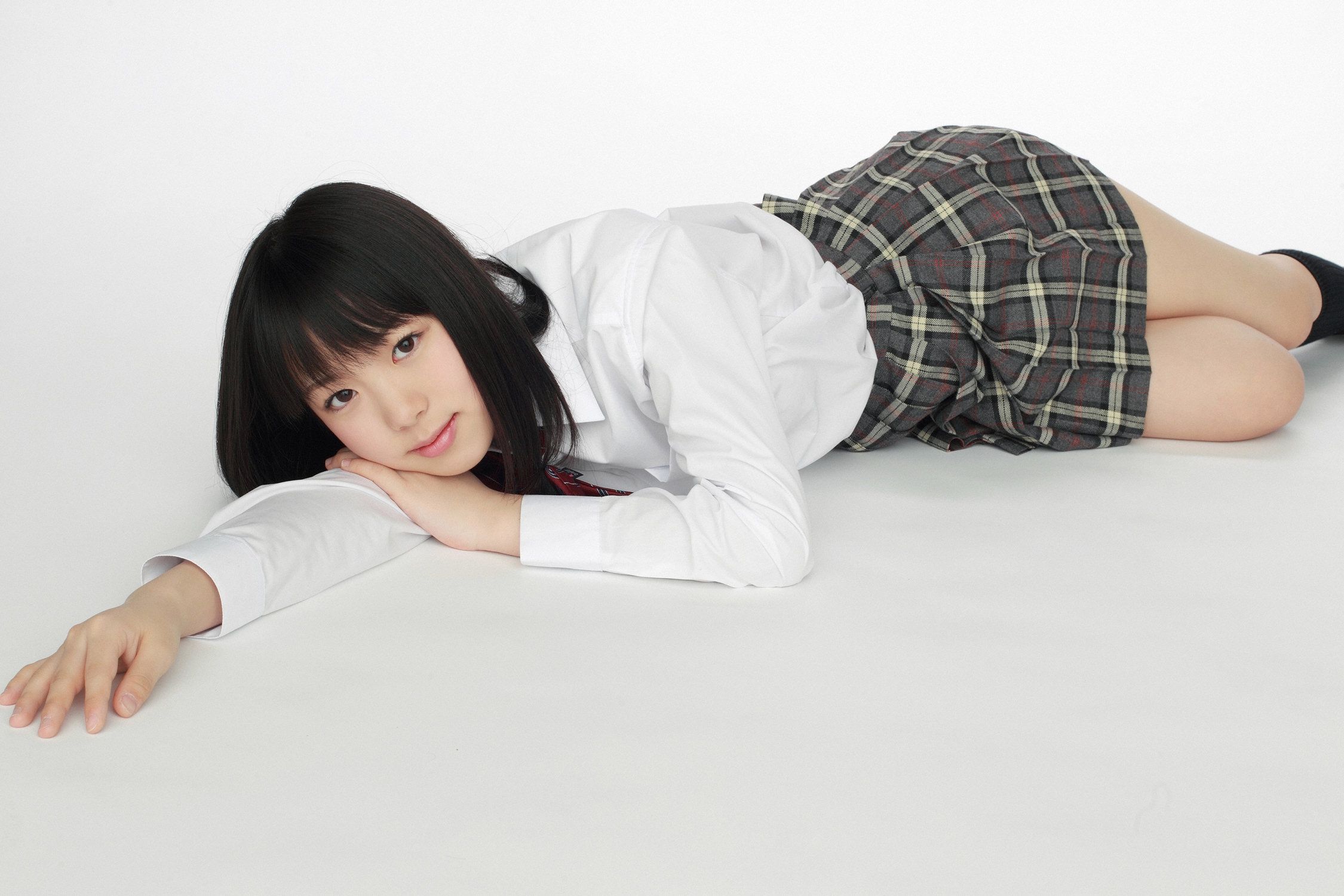 山下菜菜子/新実菜々子《桃色ピュア少女エントリー!!》  Vol.351-图20