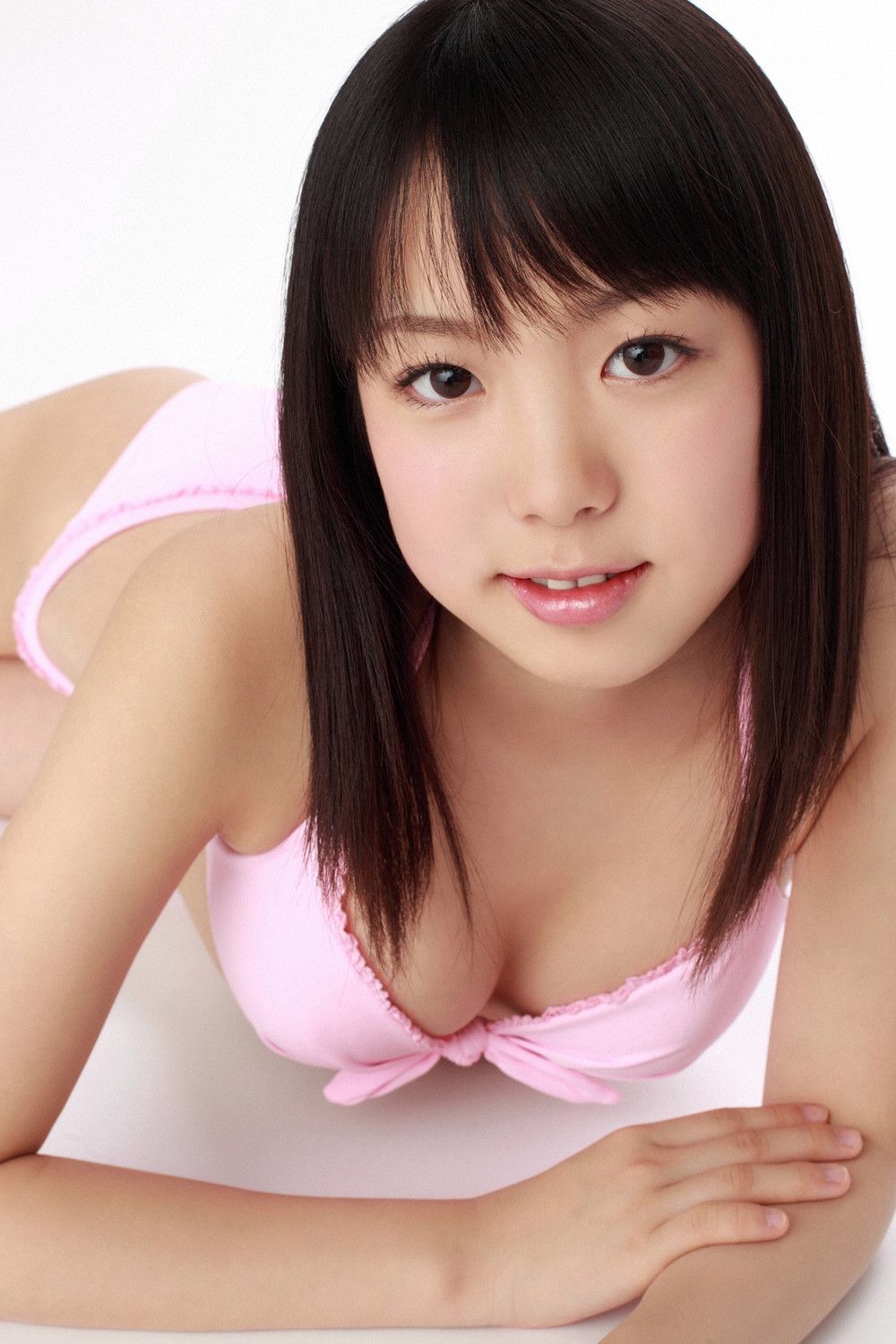 山下菜菜子/新実菜々子《桃色ピュア少女エントリー!!》  Vol.351-图37