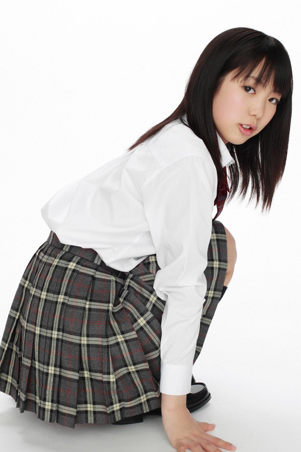 山下菜菜子/新実菜々子《桃色ピュア少女エントリー!!》  Vol.351-图7