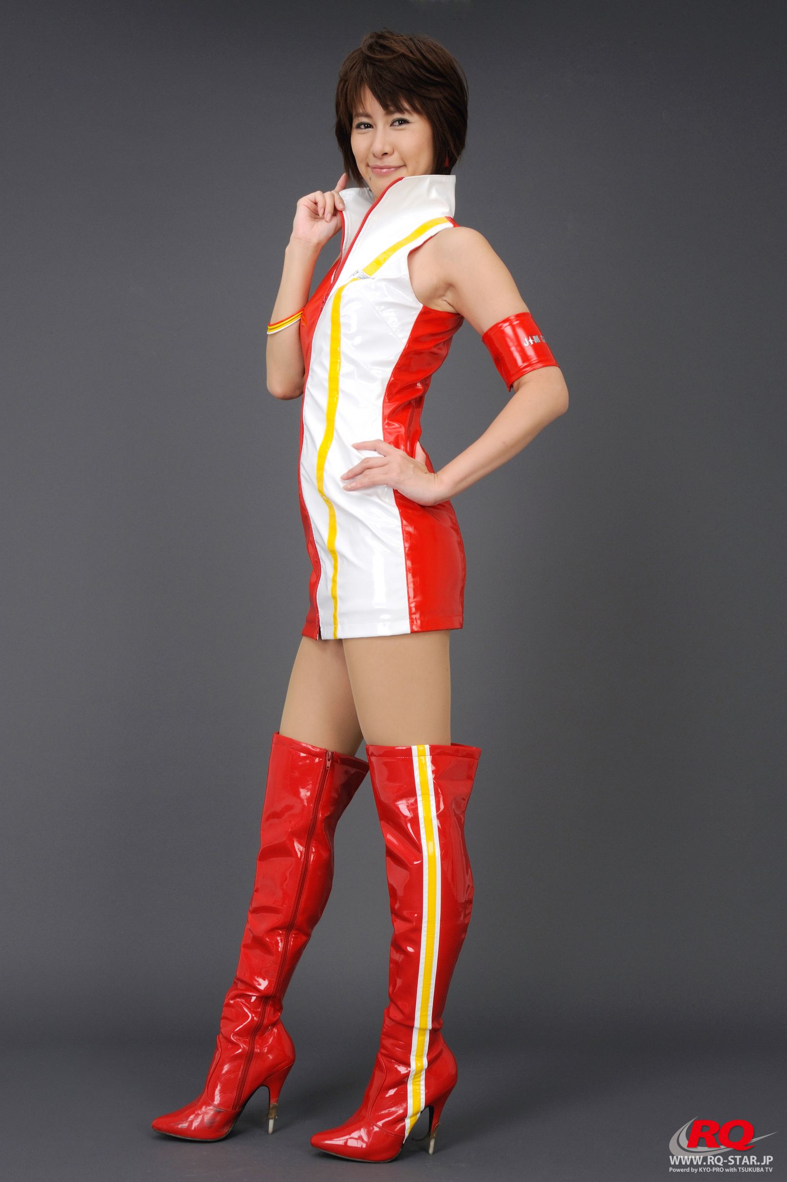 NO.00088 Akiko Fujihara 藤原明子 Race Queen – 2008 Jim Gainer  写真集-图48