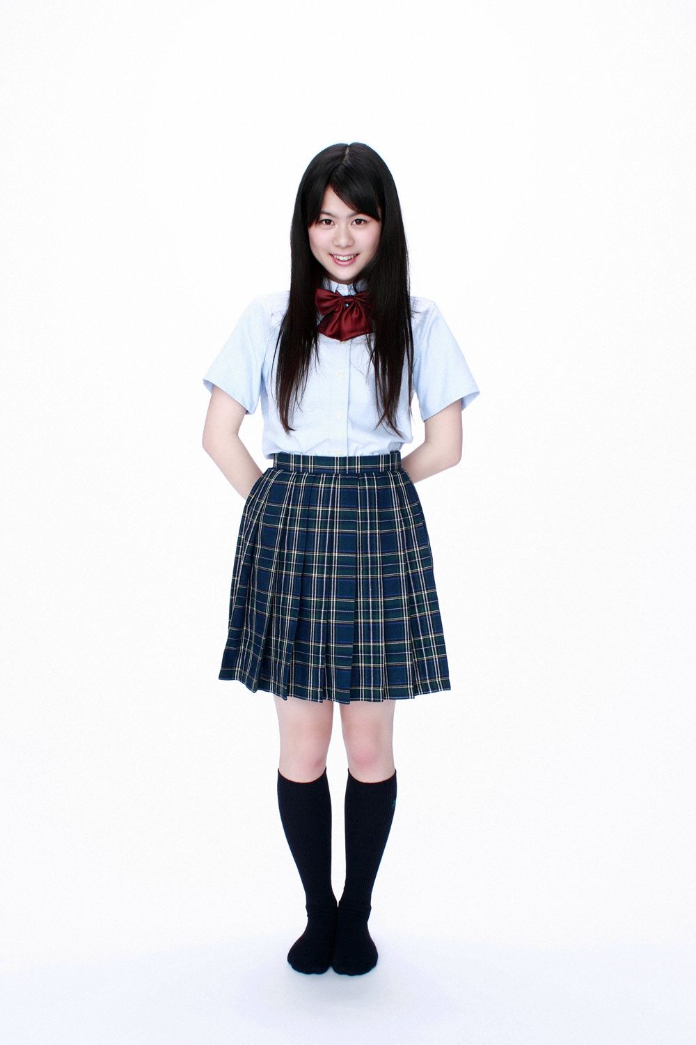 Momo Nakajima 中島もも《纯真黑发少女》  Vol.375-图0