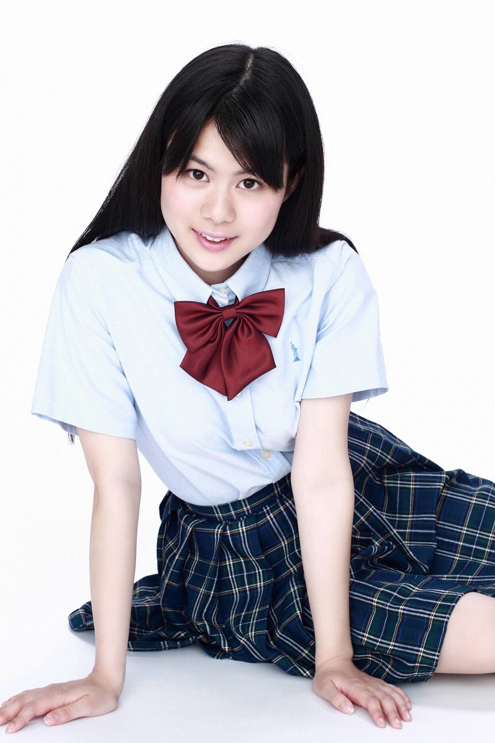Momo Nakajima 中島もも《纯真黑发少女》  Vol.375-图12