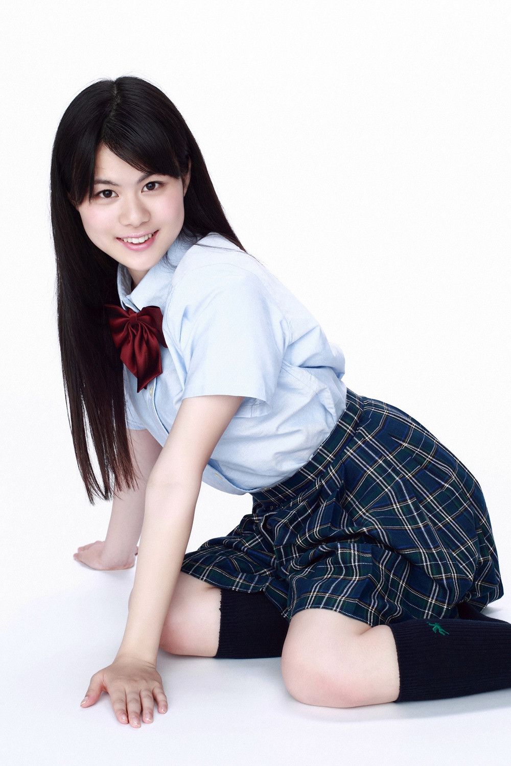 Momo Nakajima 中島もも《纯真黑发少女》  Vol.375-图14