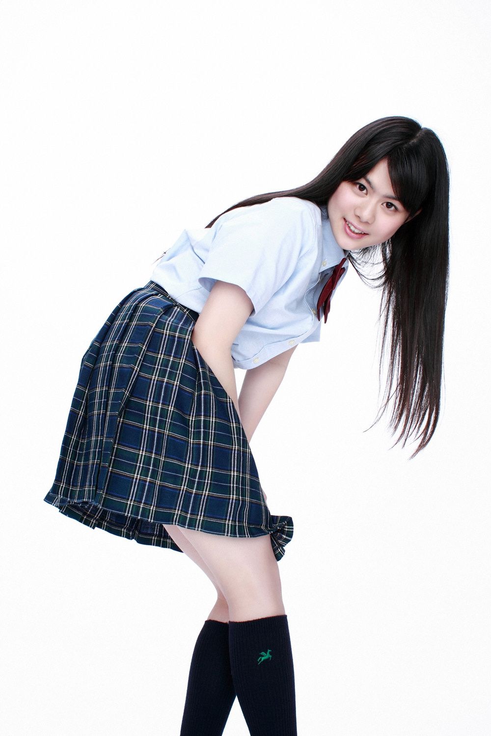 Momo Nakajima 中島もも《纯真黑发少女》  Vol.375-图2