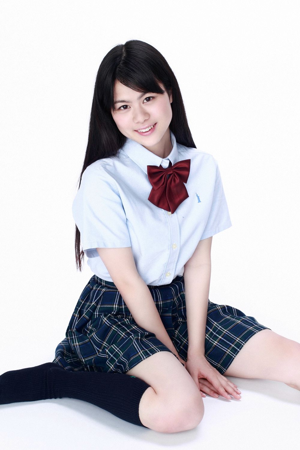 Momo Nakajima 中島もも《纯真黑发少女》  Vol.375-图8