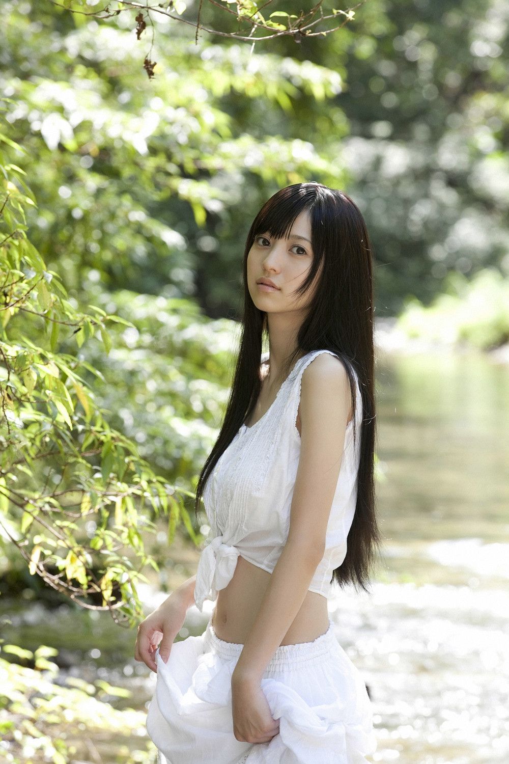 逢沢りな/逢泽莉娜《黒髪.清純.王道美少女》  Vol.376-图3