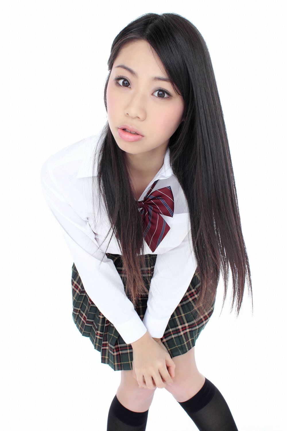 鈴木ふみ奈《Hカップのグラビア女王入学！》  Vol.395-图1