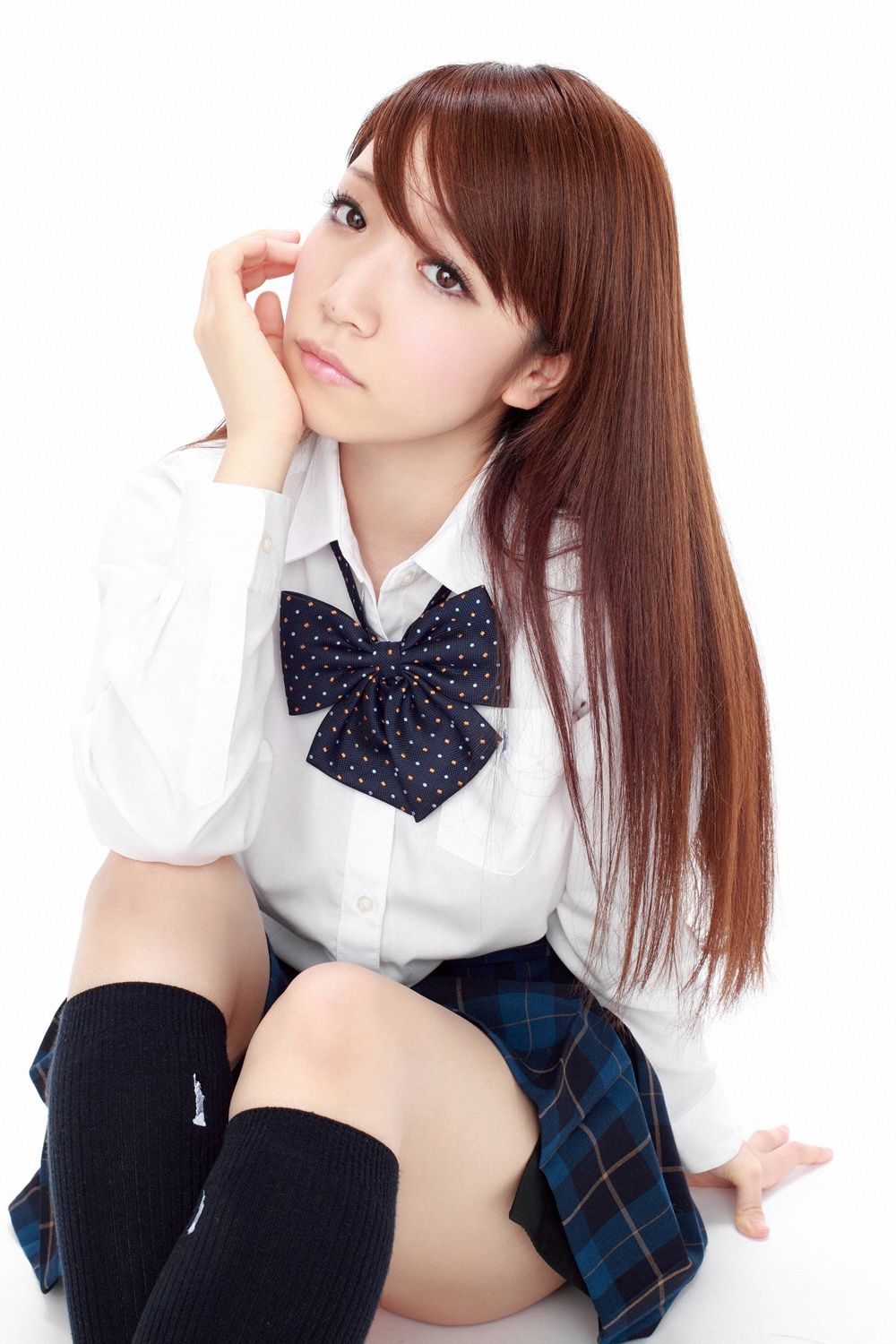 平山藍里《女子高生入学》  Vol.463-图11