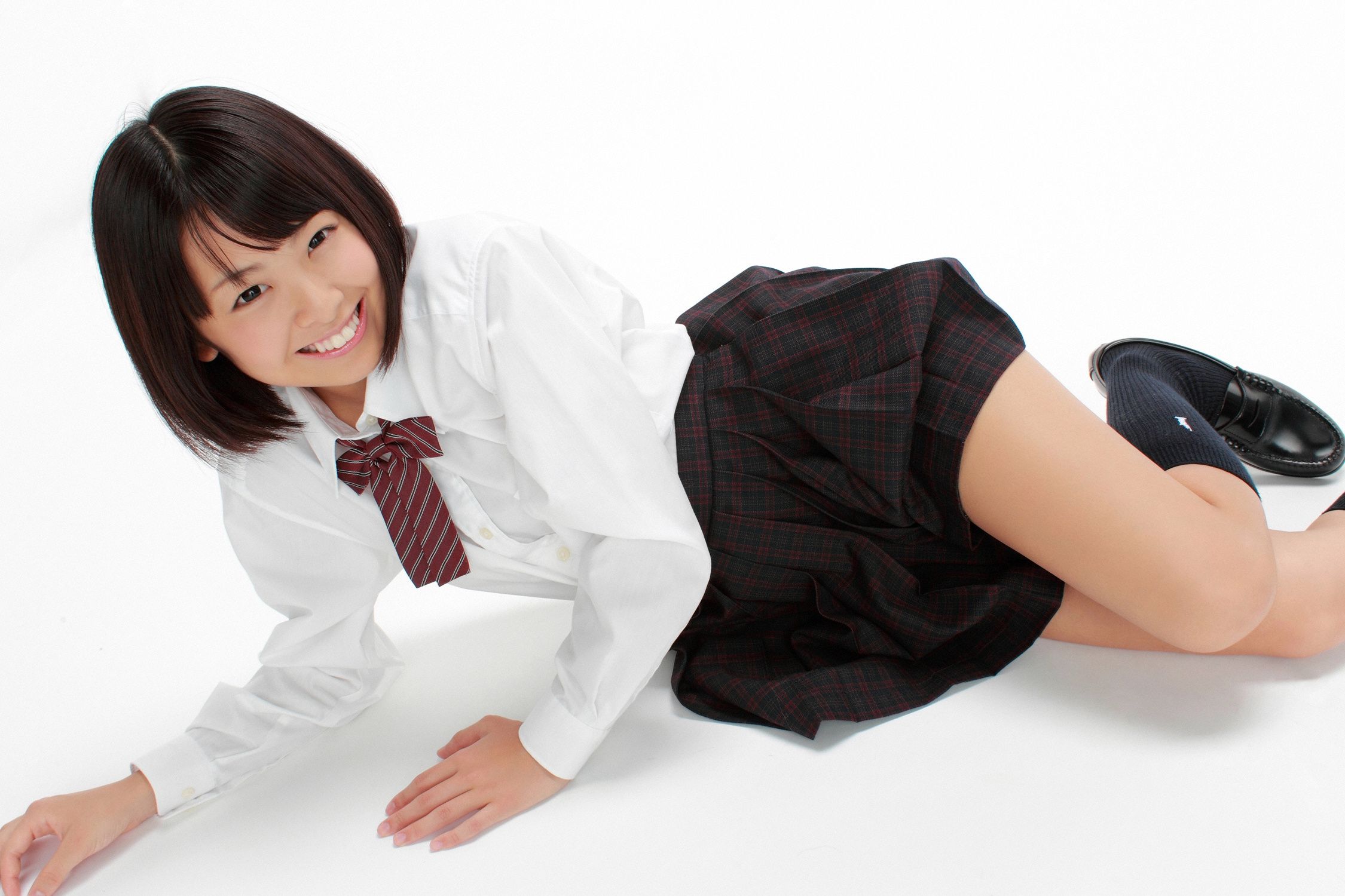 酒井蘭《童顏黑髮ショート入學！》  Vol.471-图17