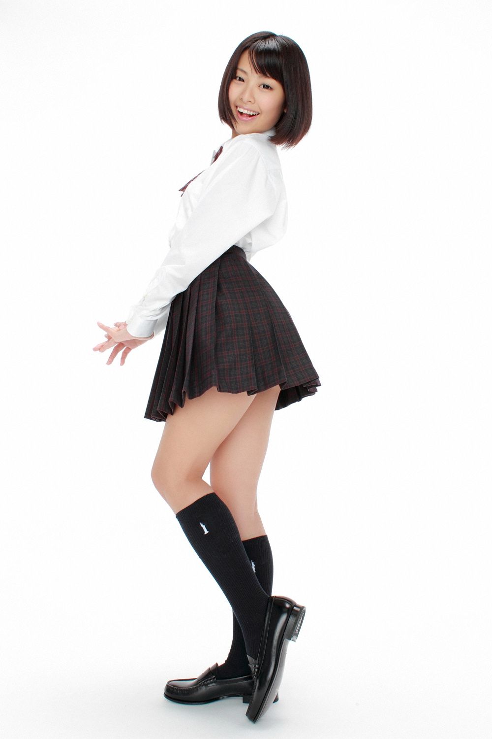 酒井蘭《童顏黑髮ショート入學！》  Vol.471-图2