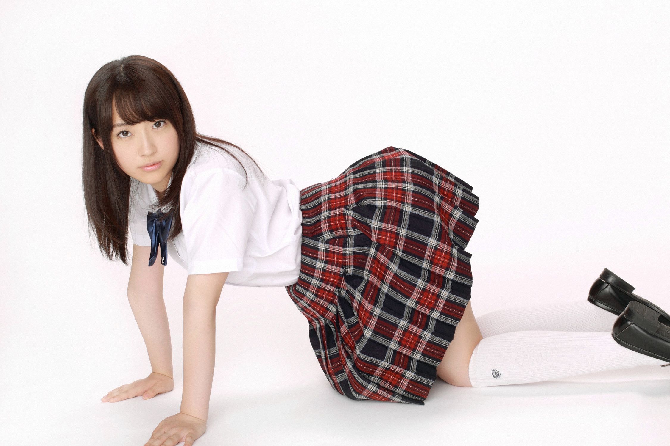 Mayumi Kojima 小島麻友美《黒髪いもうと入学！》  Vol.534-图14