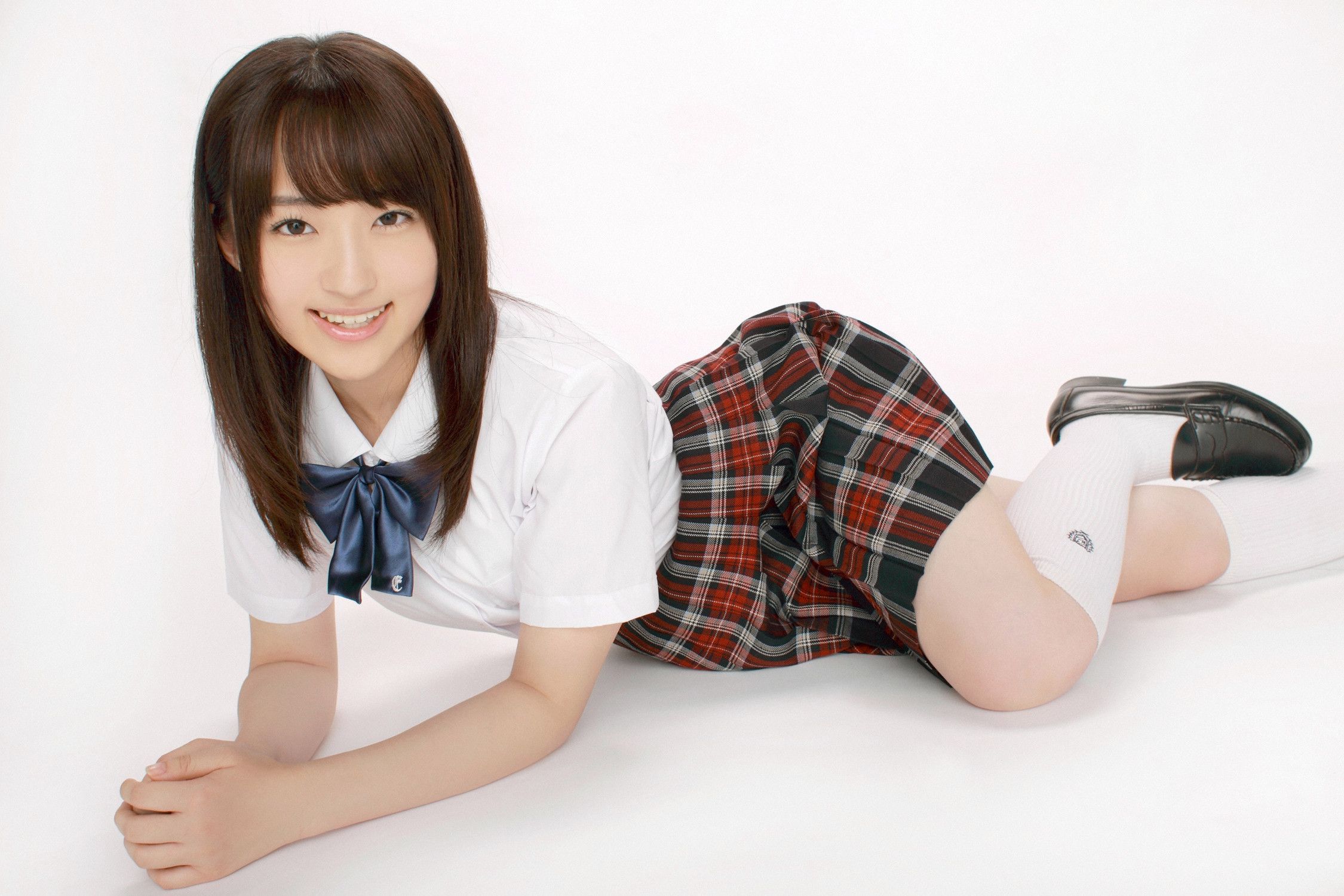 Mayumi Kojima 小島麻友美《黒髪いもうと入学！》  Vol.534-图16