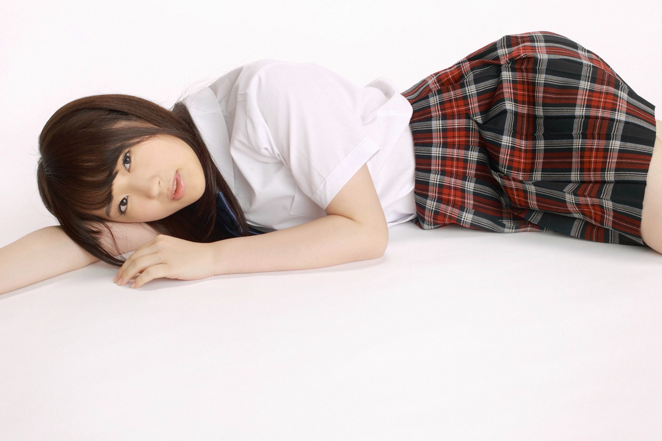 Mayumi Kojima 小島麻友美《黒髪いもうと入学！》  Vol.534-图18