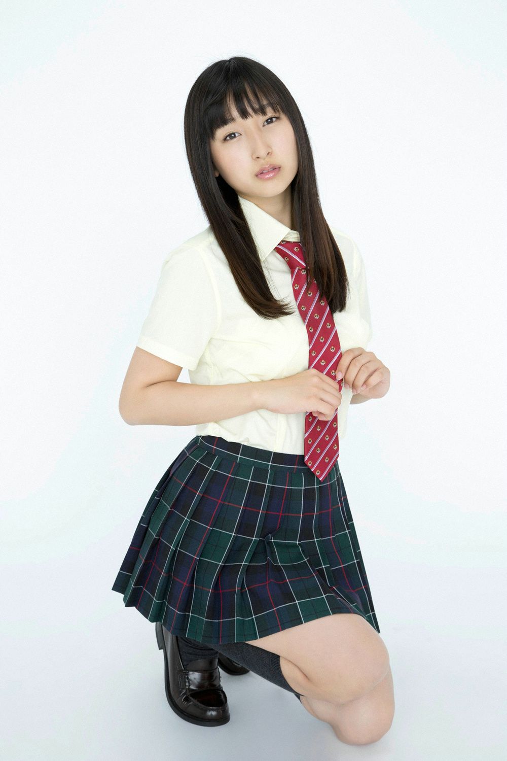 Hazuki 葉月《透明感120% 清涼アイドル入学!》  Vol.616-图3